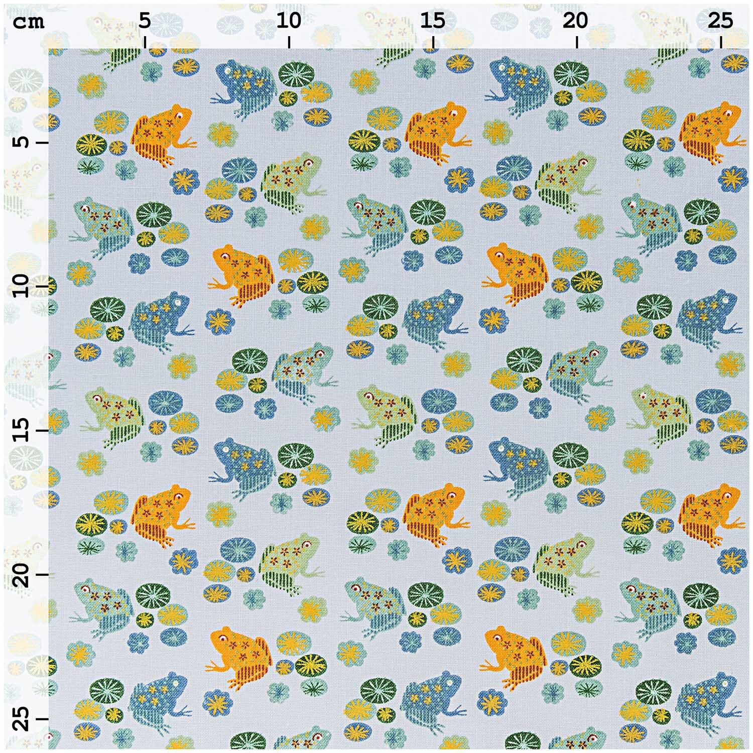 Stoff Frösche 50x160cm Stoff Frösche 50x160cm
