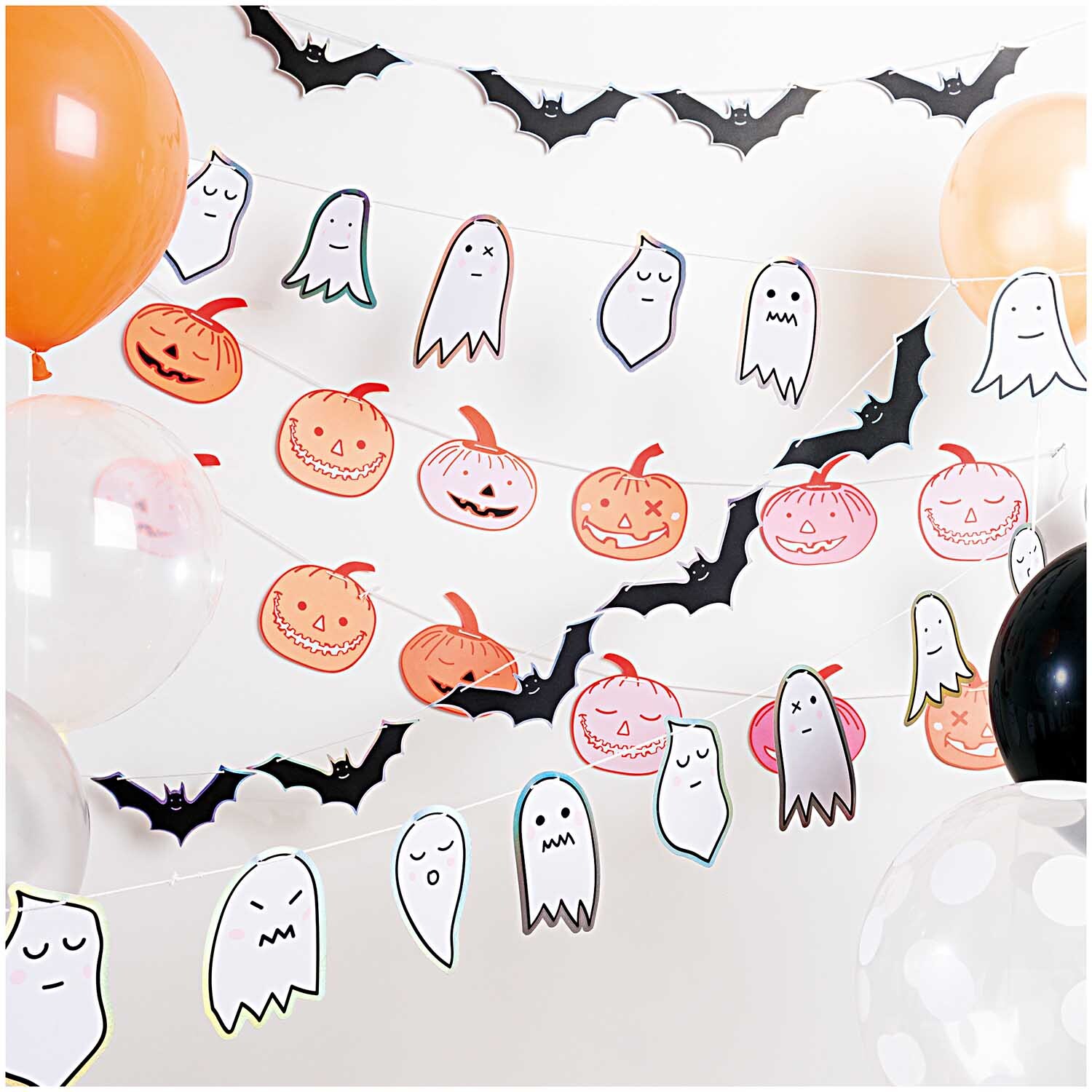 Paper Poetry Girlande Halloween Fledermaus 3m Paper Poetry Girlande Halloween Fledermaus 3m