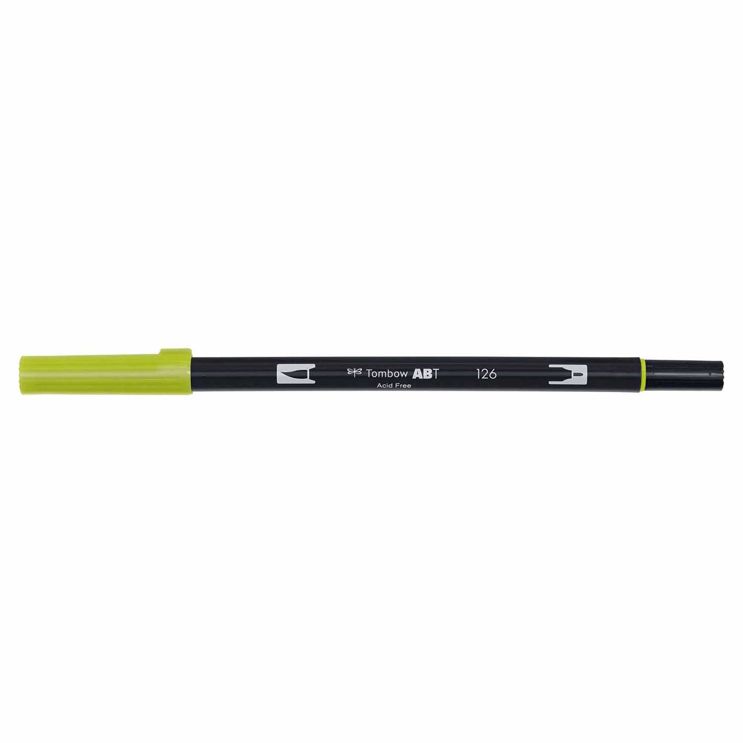 Tombow ABT Dual Brush Pen Light Olive 126