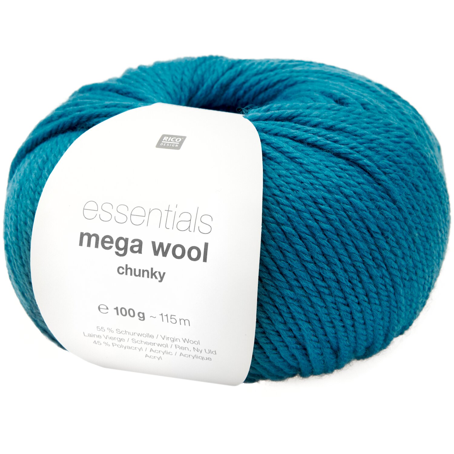 Rico Design Essentials Mega Wool chunky Türkis