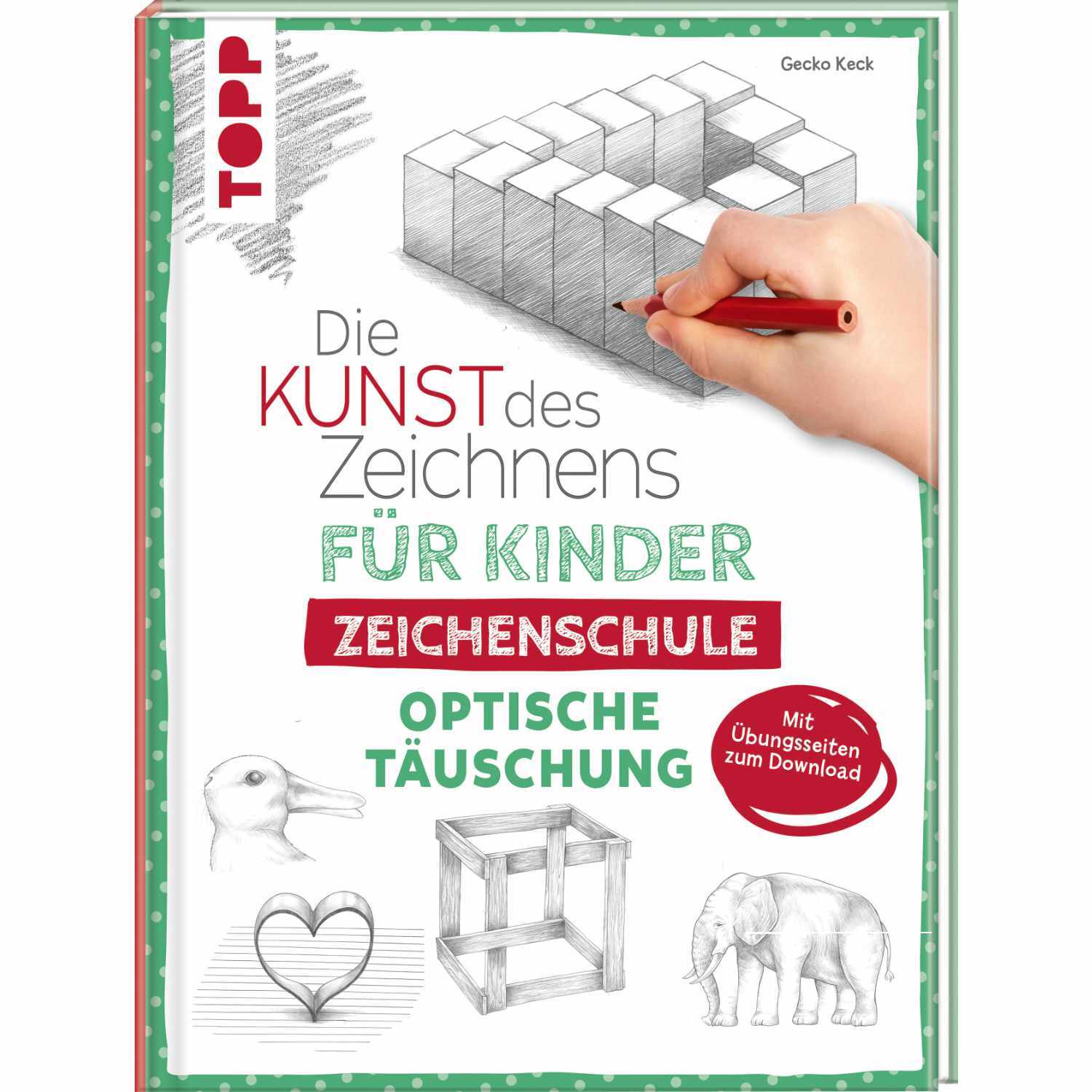 Die Kunst des Zeichnens für Kinder - Zeichenschule Optische Täuschung