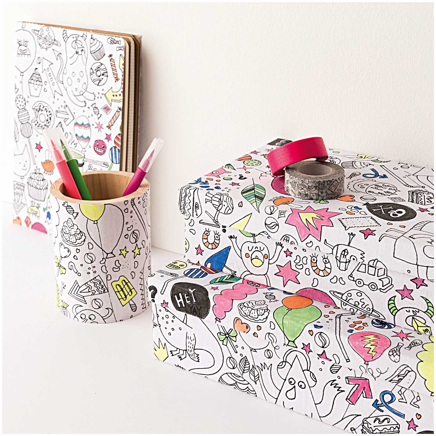 Paper Poetry Tape Set zum Ausmalen 1,5cmx10m 5 Stück Paper Poetry Tape Set zum Ausmalen 1,5cmx10m 5 Stück