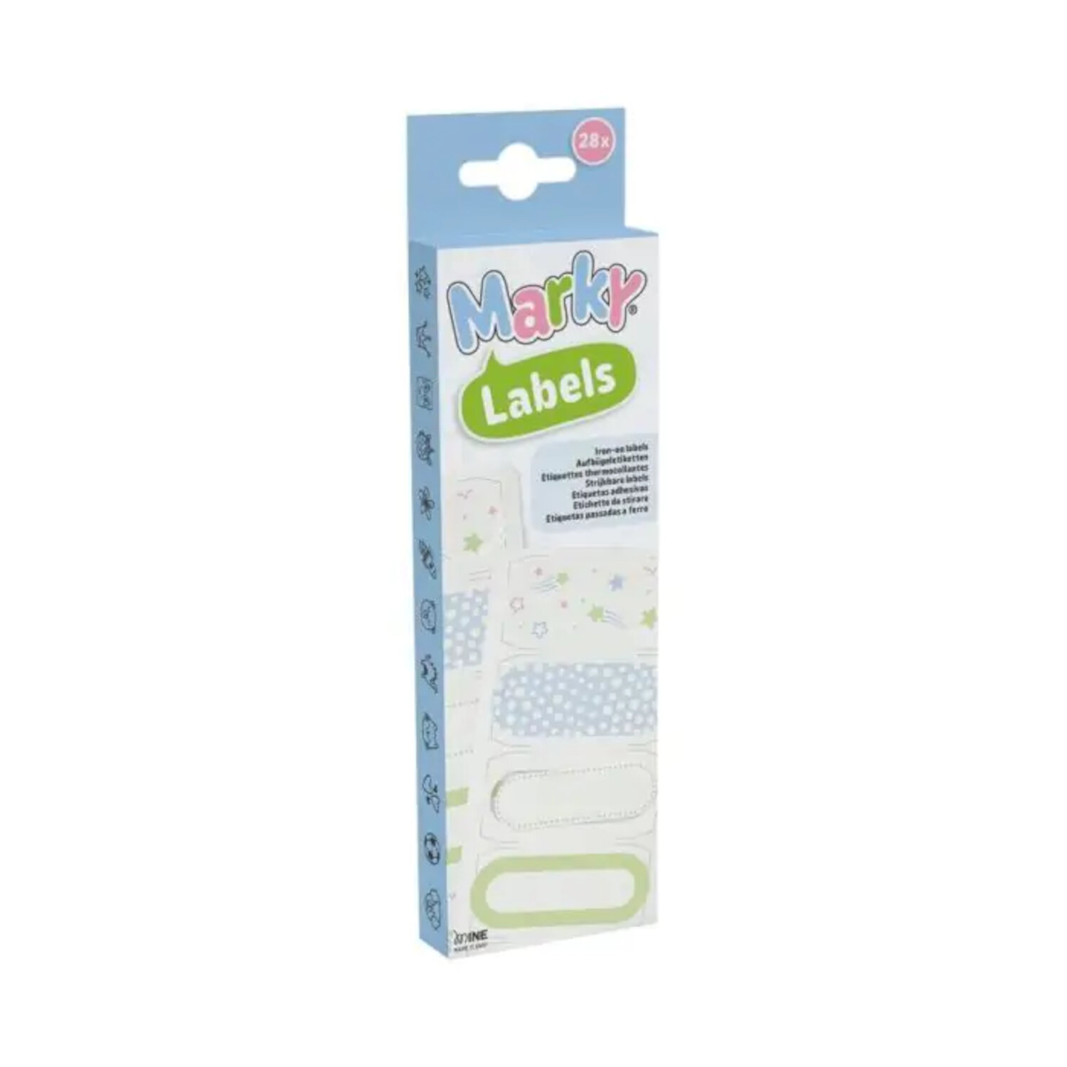 Marky Labels zum Aufbügeln von COLOP Arts & Crafts