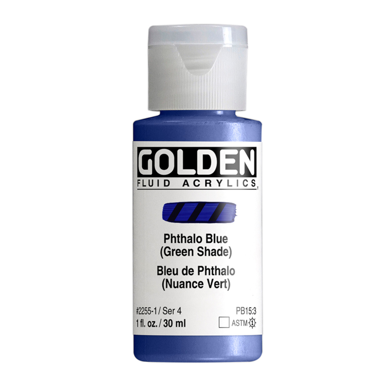 Golden Acrylics Golden Fluid Acrylfarbe Phthaloblau
