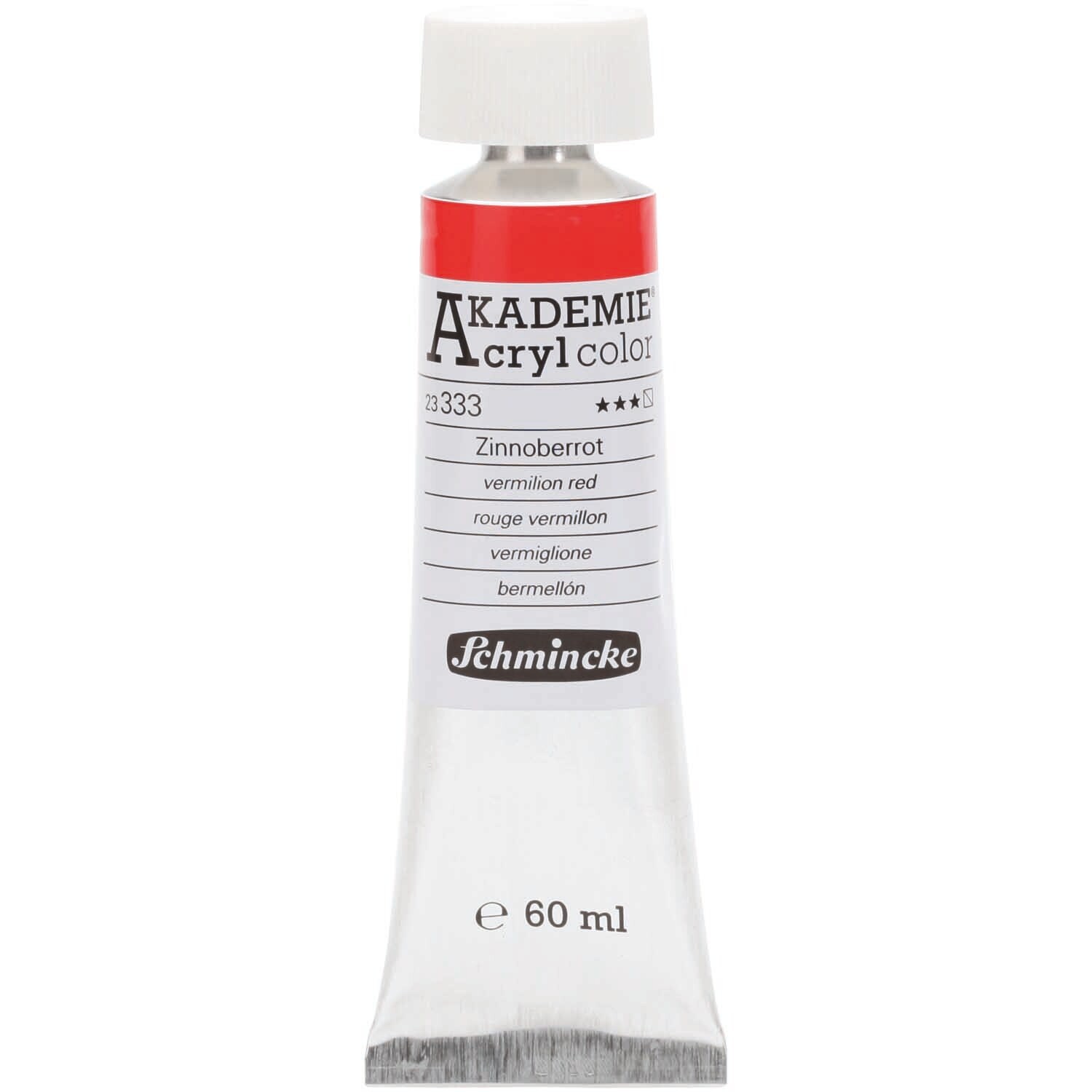 Schmincke Akademie Acrylcolor 60ml Zinnoberrot