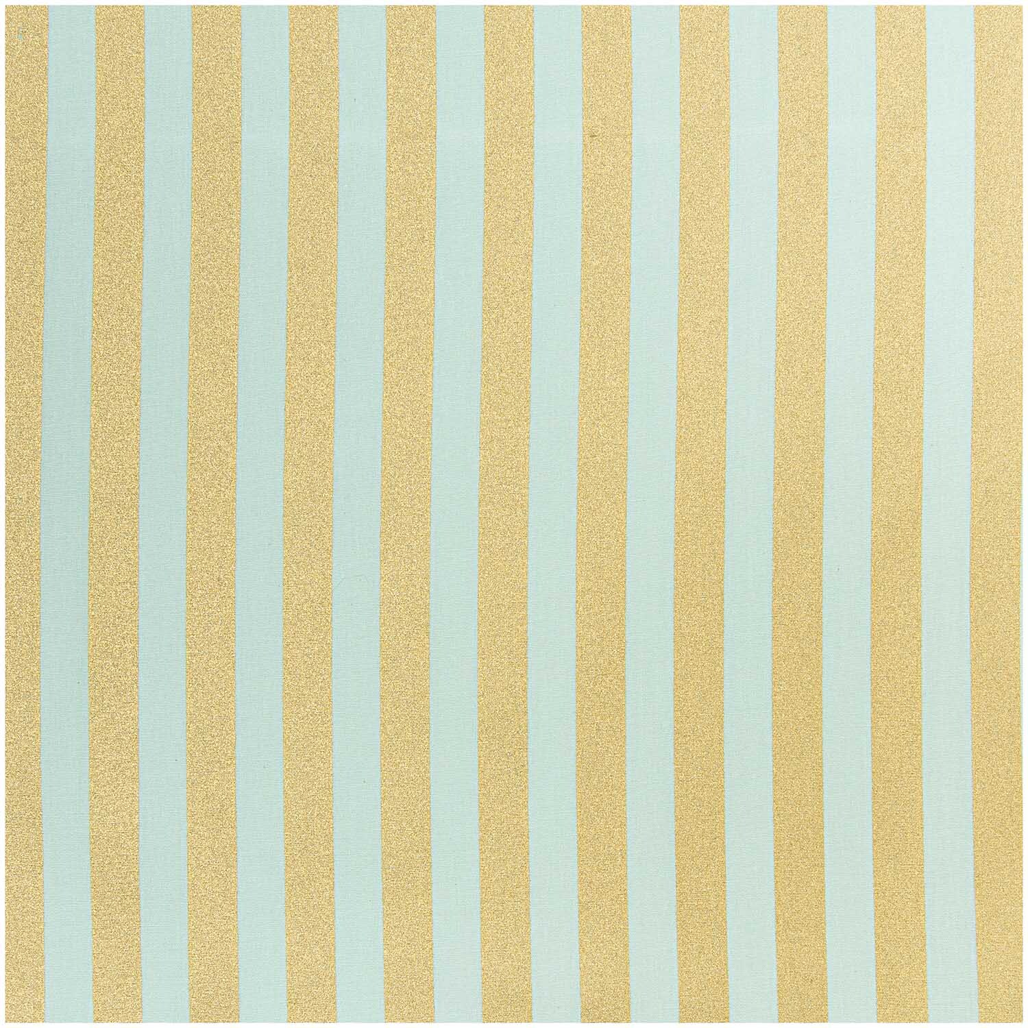 Stoff Streifen mint-gold 140cm Stoff Streifen mint-gold 140cm