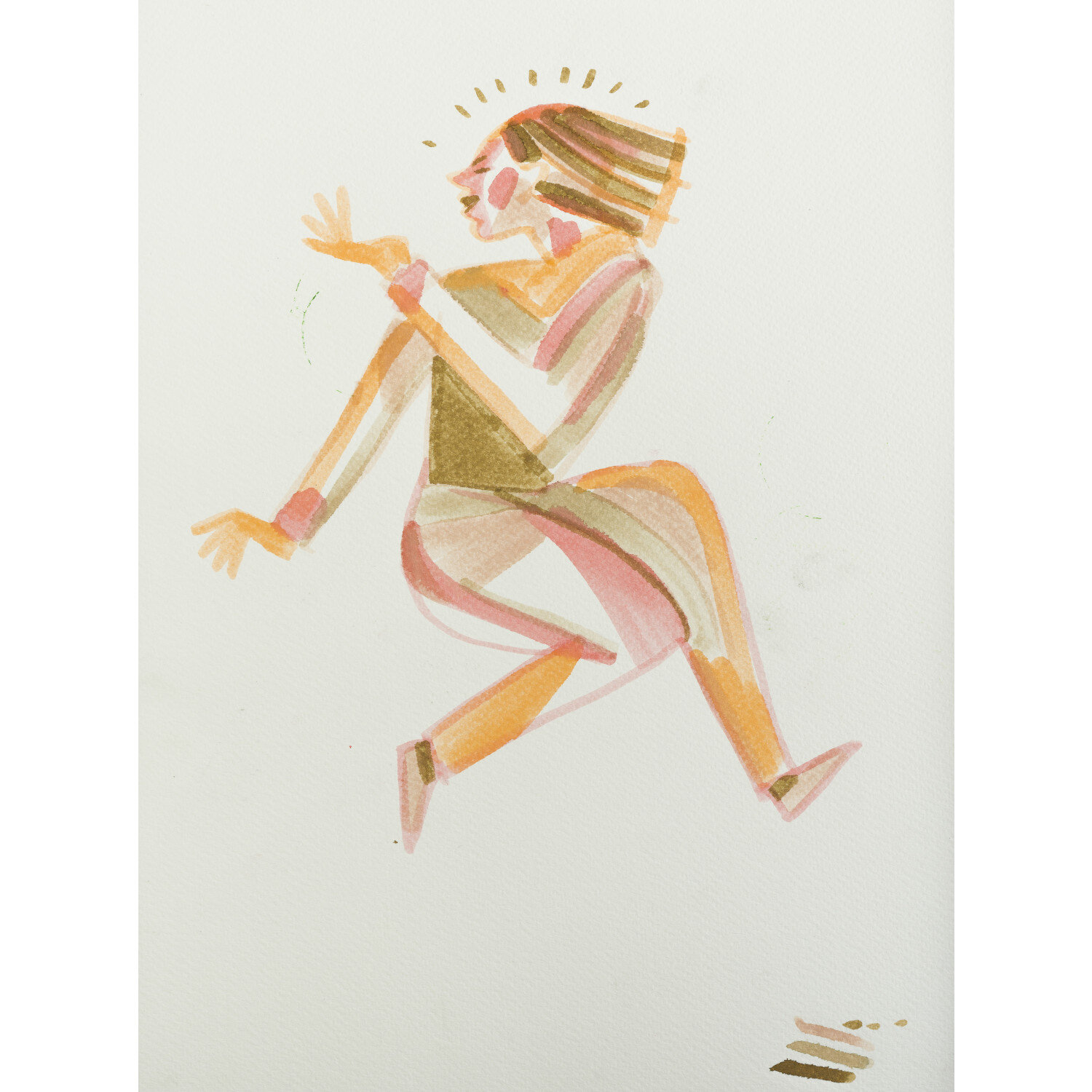 Ecoline Brush Pen Set Portraitfarbe 5 Stück  von Royal Talens