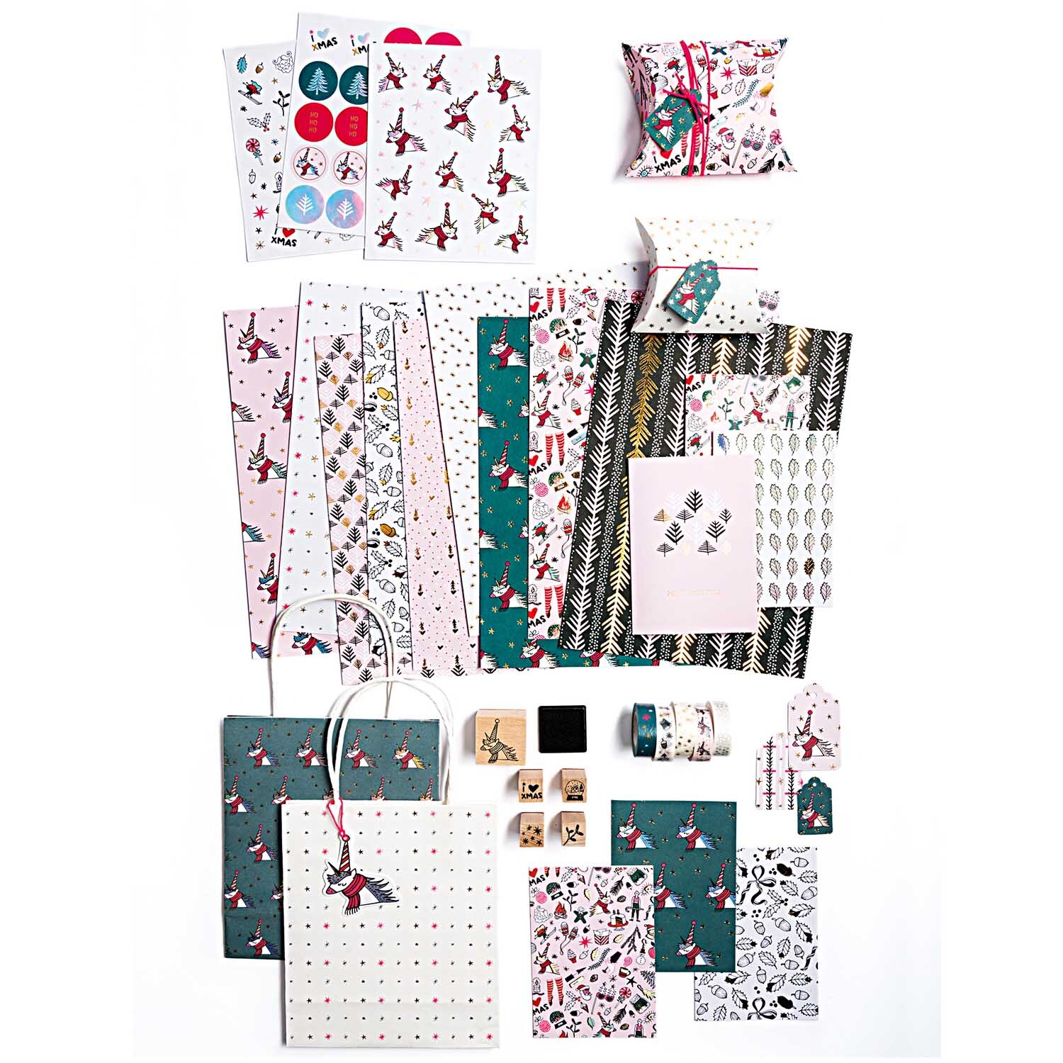 Paper Poetry Geschenkanhänger Einhorn X-MAS 10 Stück Paper Poetry Geschenkanhänger Einhorn X-MAS 10 Stück