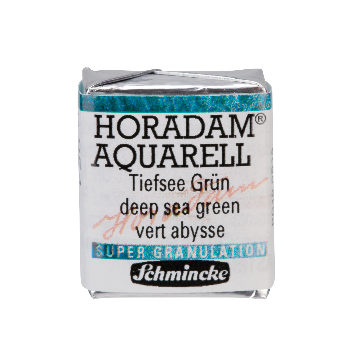 Schmincke HORADAM Aquarellfarbe 1/2 Näpfchen Tiefsee Grün