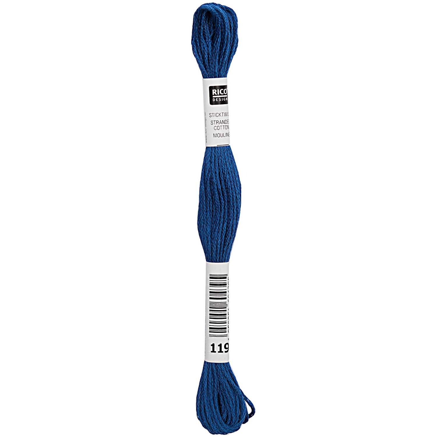 Rico Design Sticktwist 8m 119 Königsblau