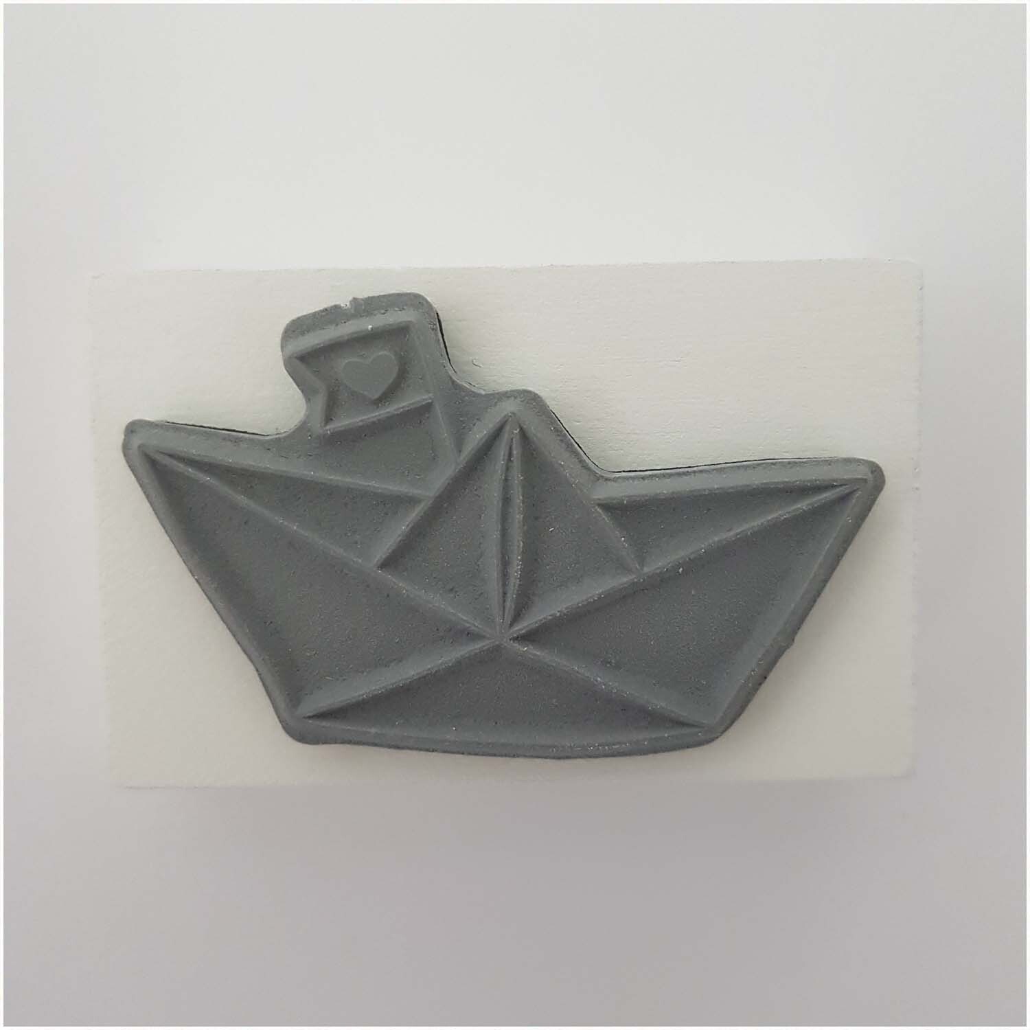 Stempel Boot weiß 35x55mm Stempel Boot weiß 35x55mm