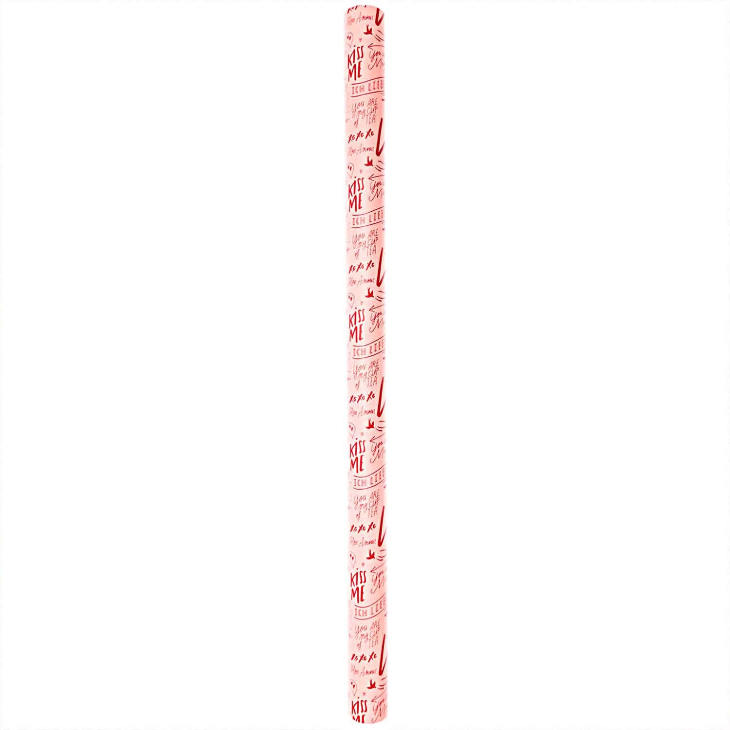 Paper Poetry Geschenkpapier Liebe rosa 70cm 2m Hot Foil Paper Poetry Geschenkpapier Liebe rosa 70cm 2m Hot Foil