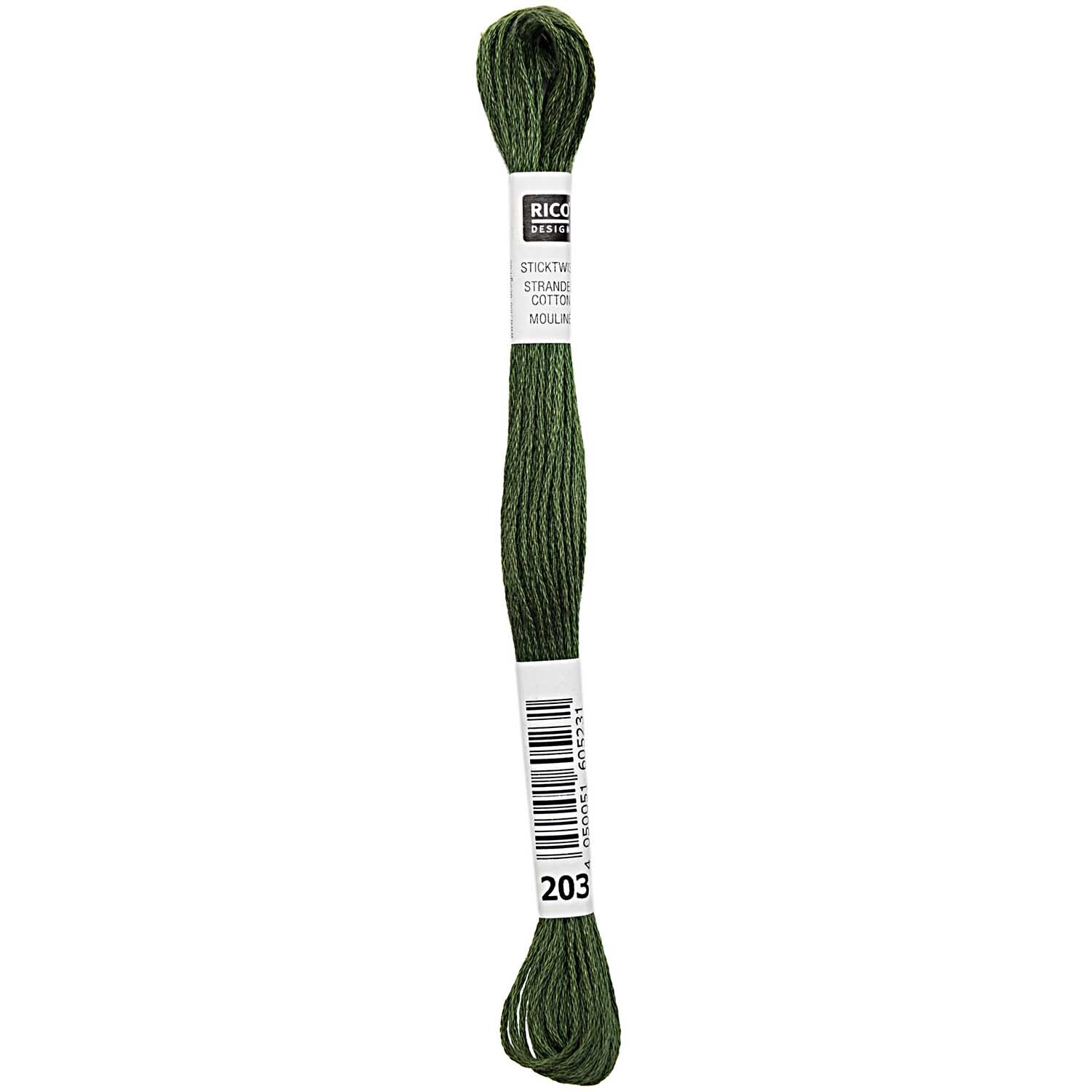 Rico Design Sticktwist 8m 203 Grün 2079813