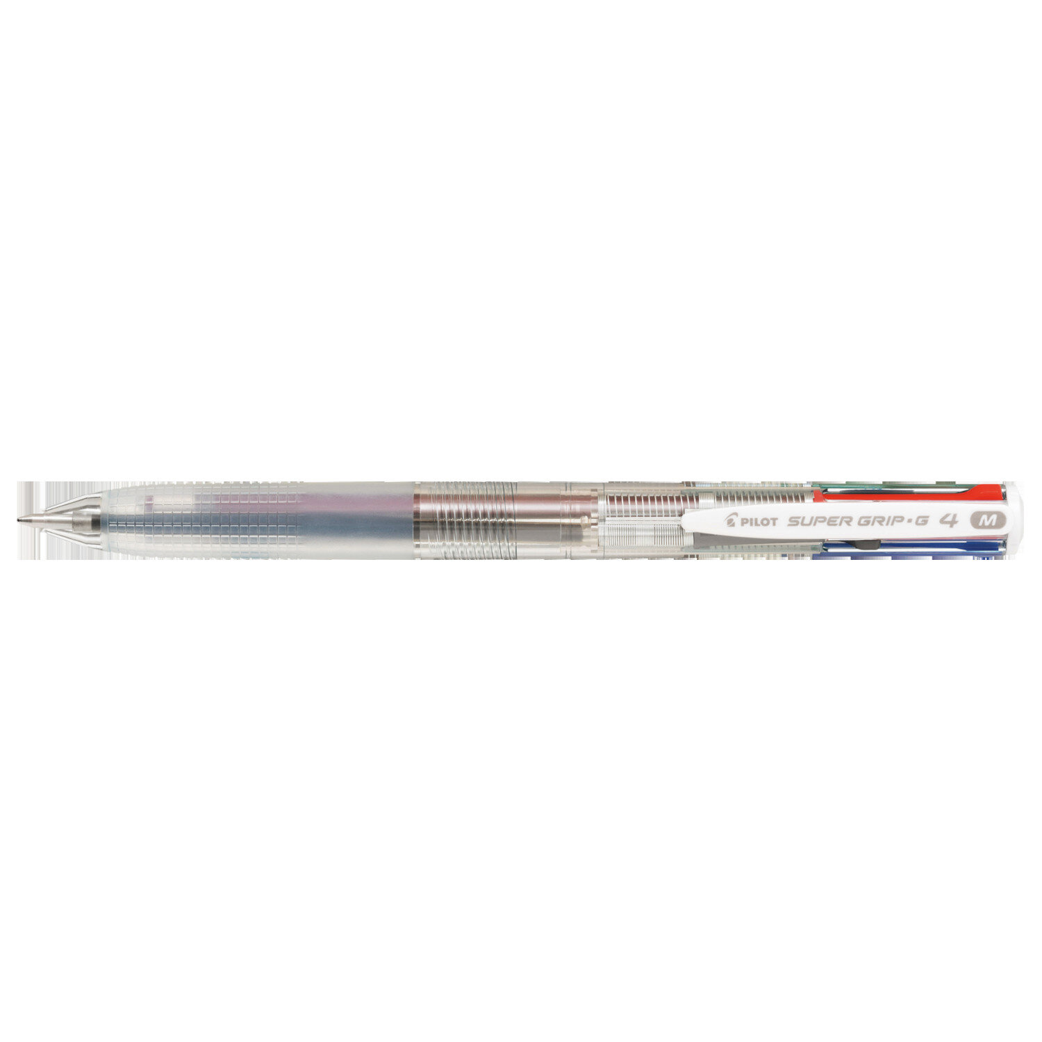 Kugelschreiber Super Grip-G 4 Farbe Transparent von Pilot 