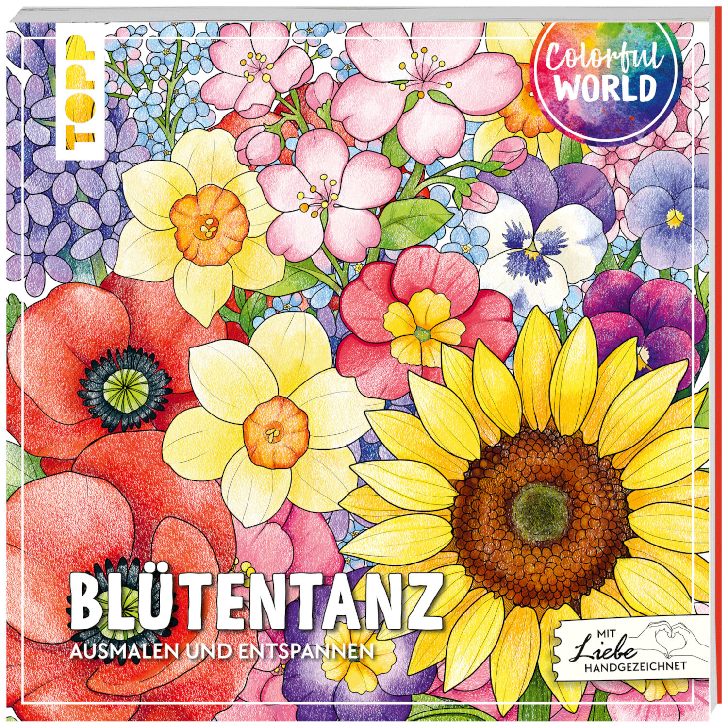 Colorful World - Blütentanz von frechverlag