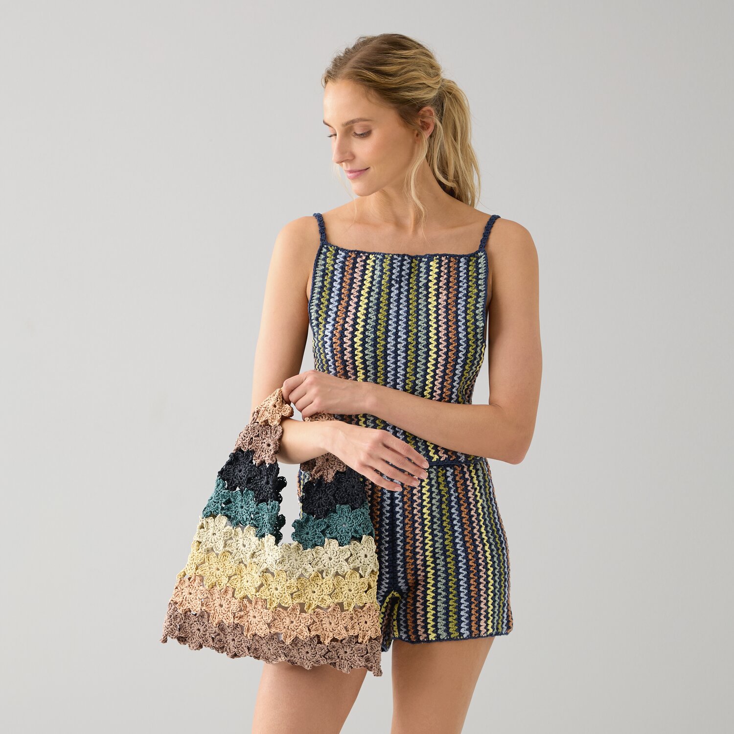 Häkelset Tasche Modell 05a aus Die Neue Masche No. 15 von idee. Creativmarkt