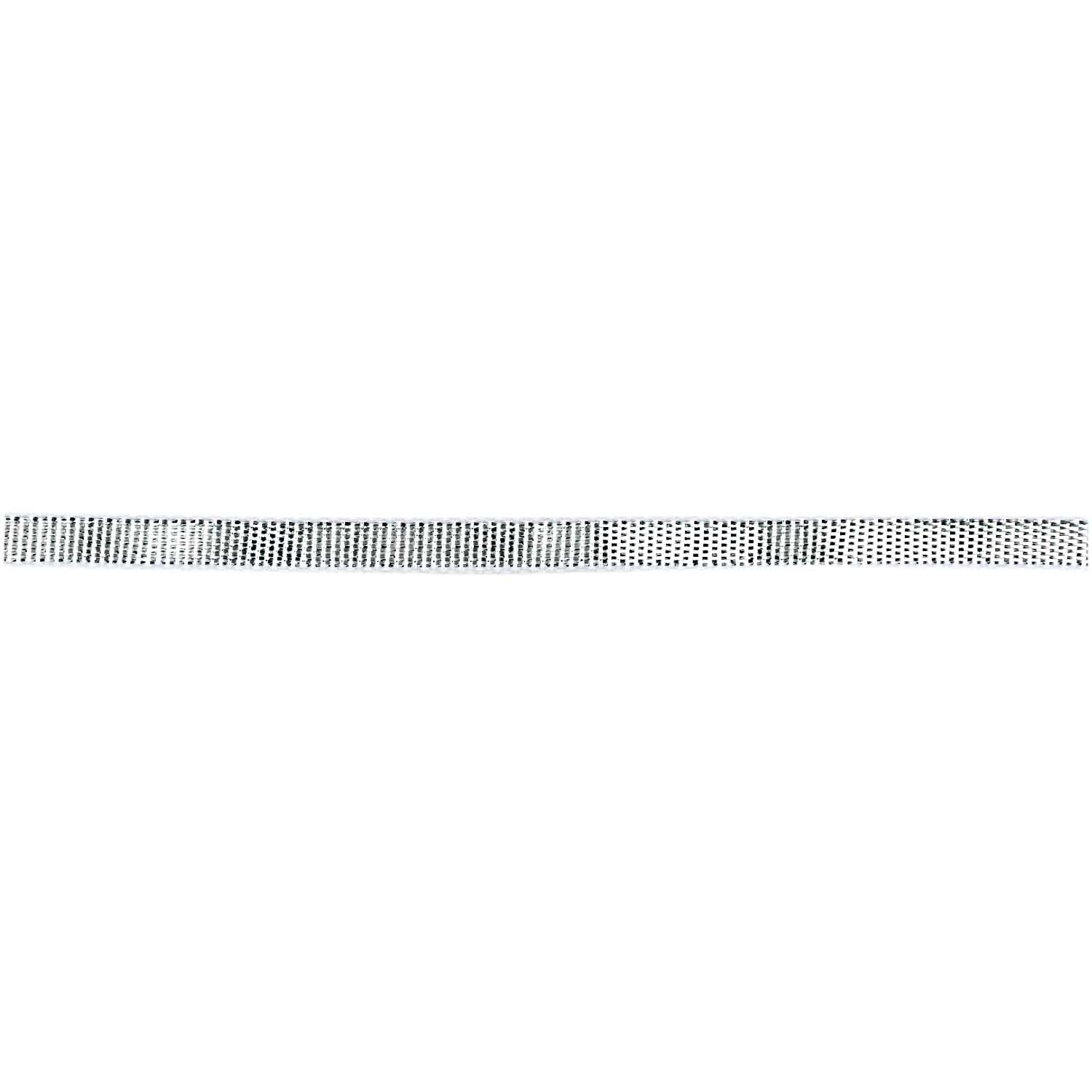 Laméband silber 3mm 10m