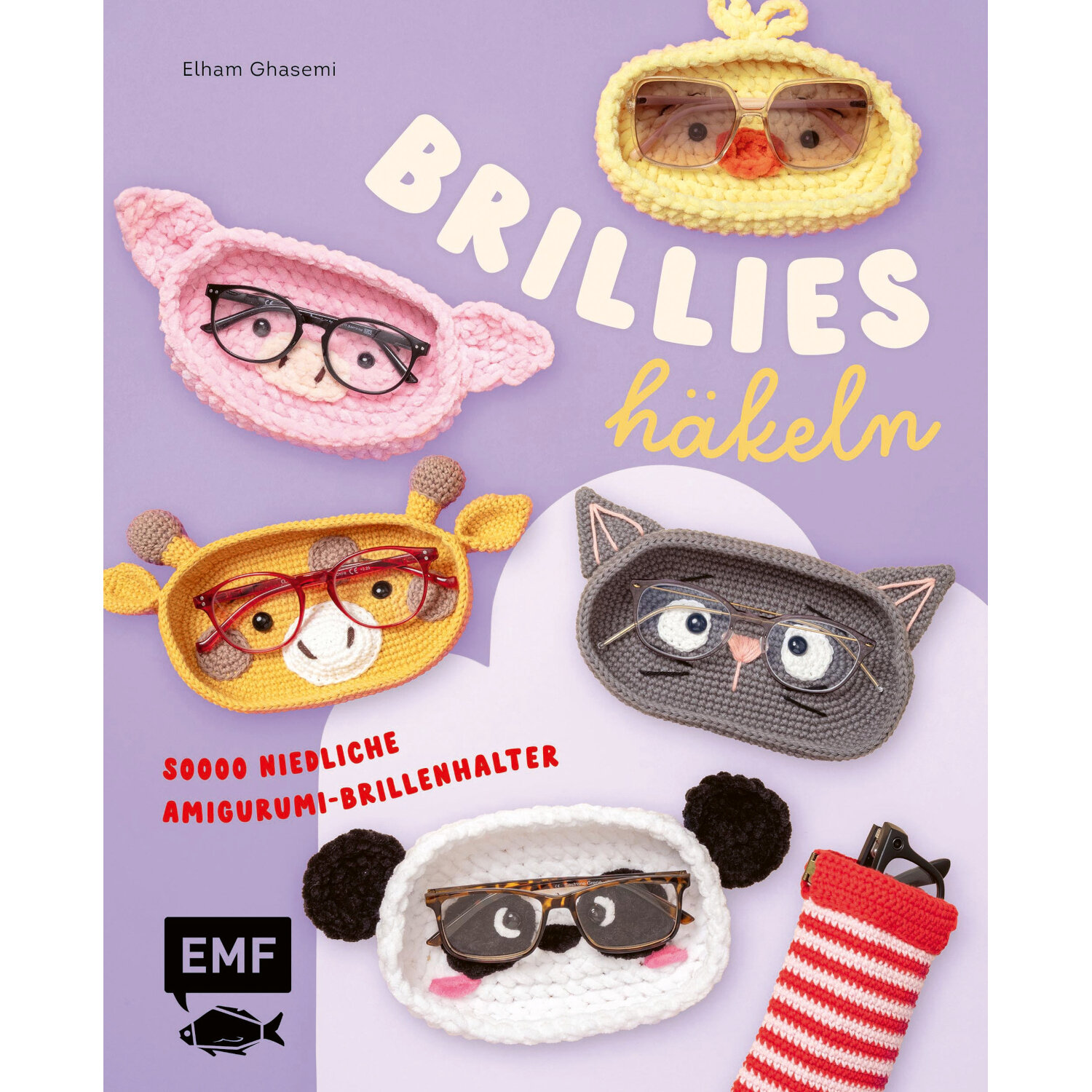 Brillies häkeln: Niedliche Amigurumi-Brillenhalter von Edition Michael Fischer 