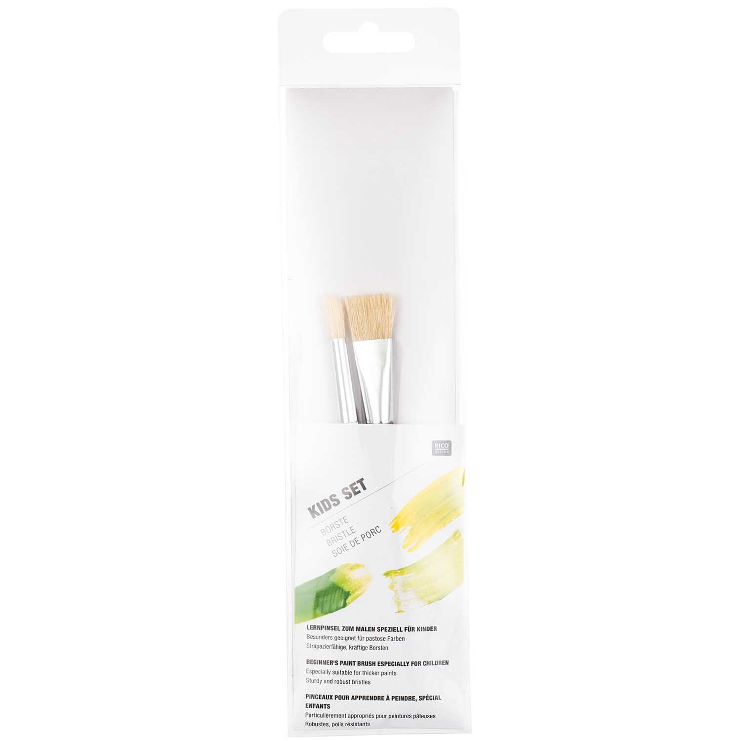 Pinsel Kids Borstenset 2-teilig von Rico Design