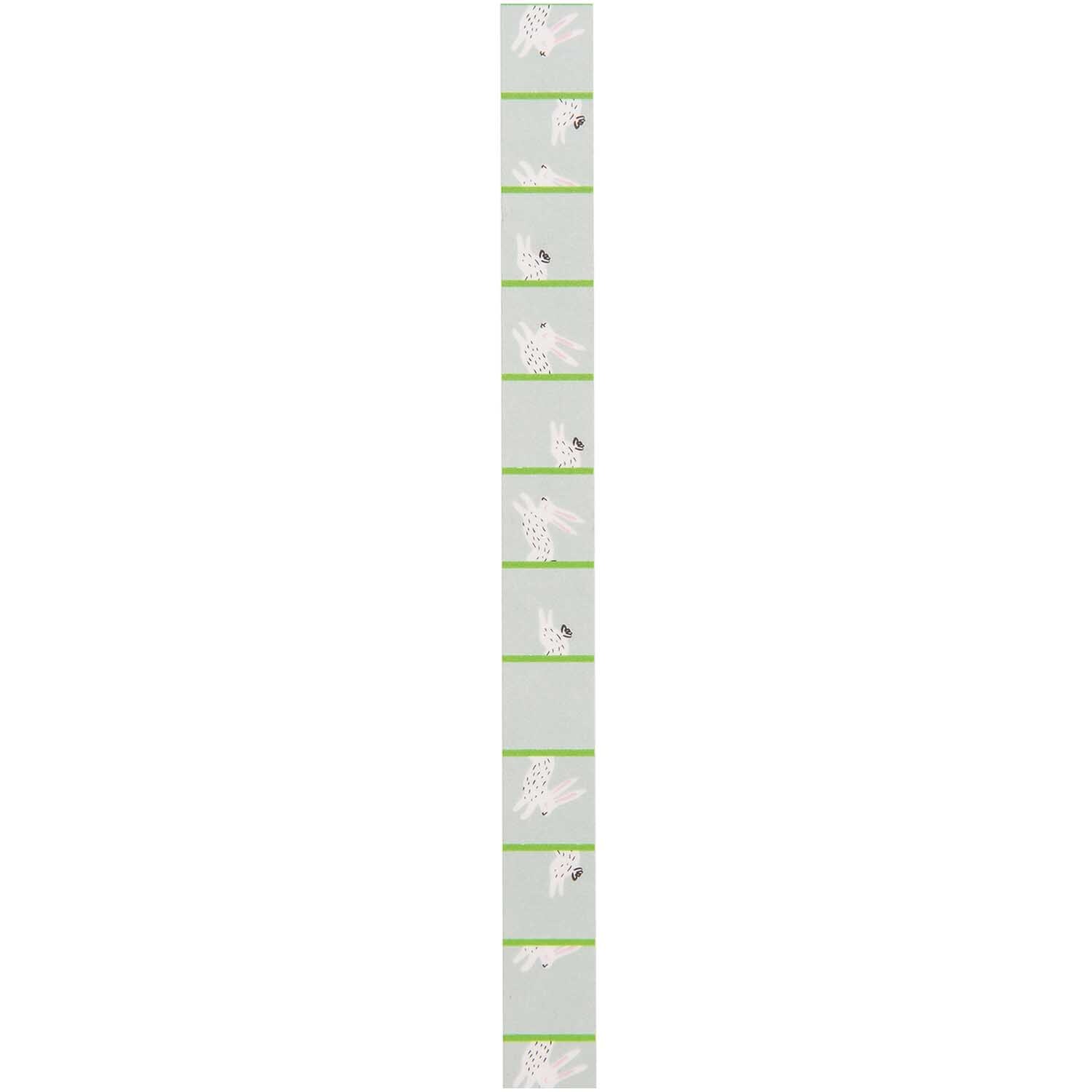 Paper Poetry Tape Bunny Hop mint 1,5cm 10m Paper Poetry Tape Bunny Hop mint 1,5cm 10m