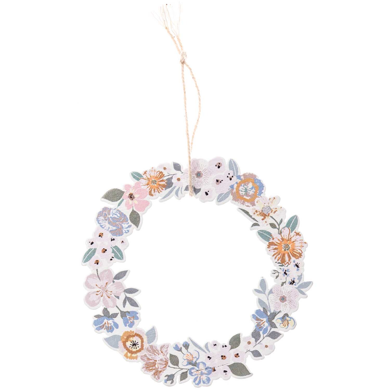 Hänger Blumenkranz bunt 1 Stück Hänger Blumenkranz bunt 1 Stück