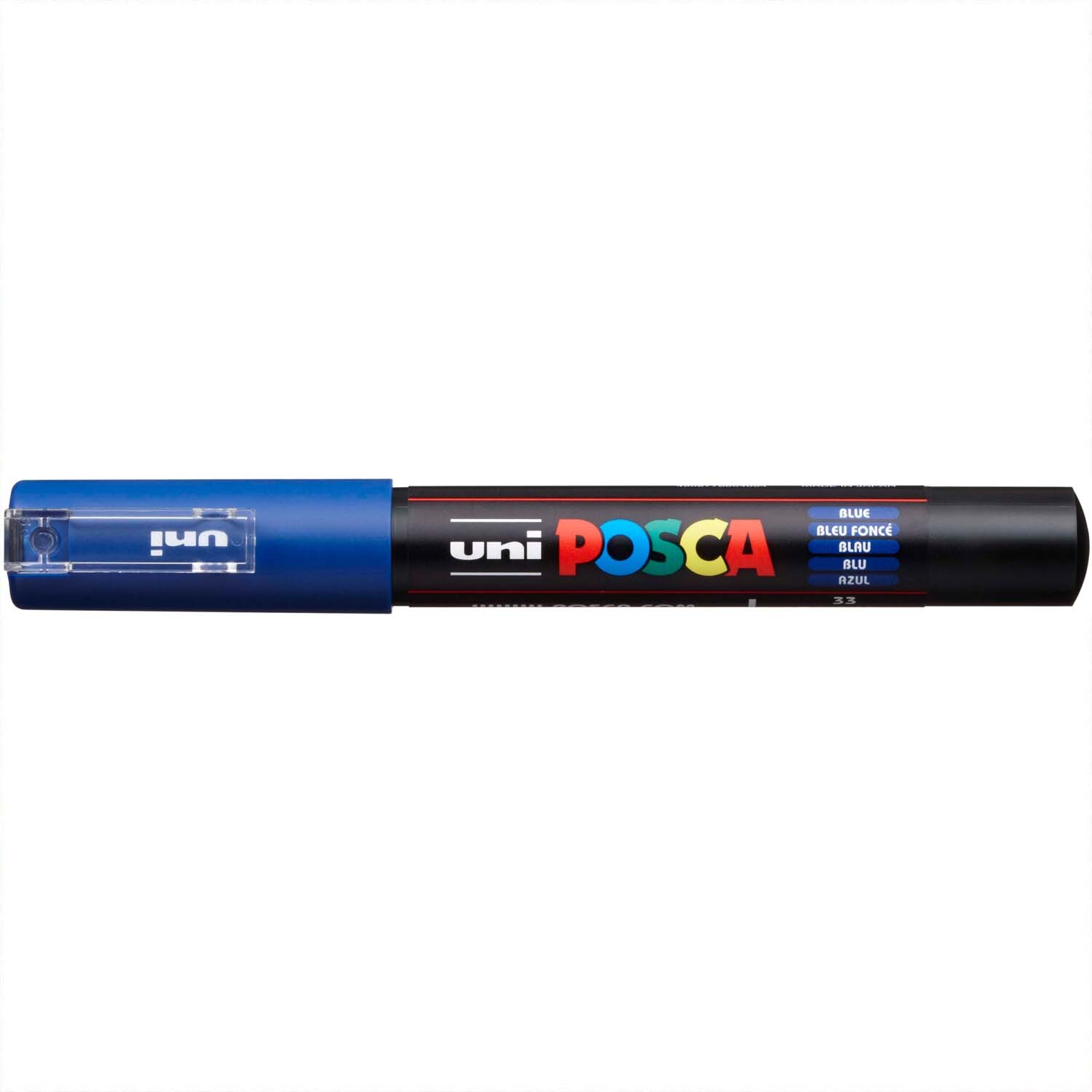 Faber Castell Schwarz Faber-Castell 186751 Marker Uni Posca Pc-1Mc Dunkelblau - Bild 4