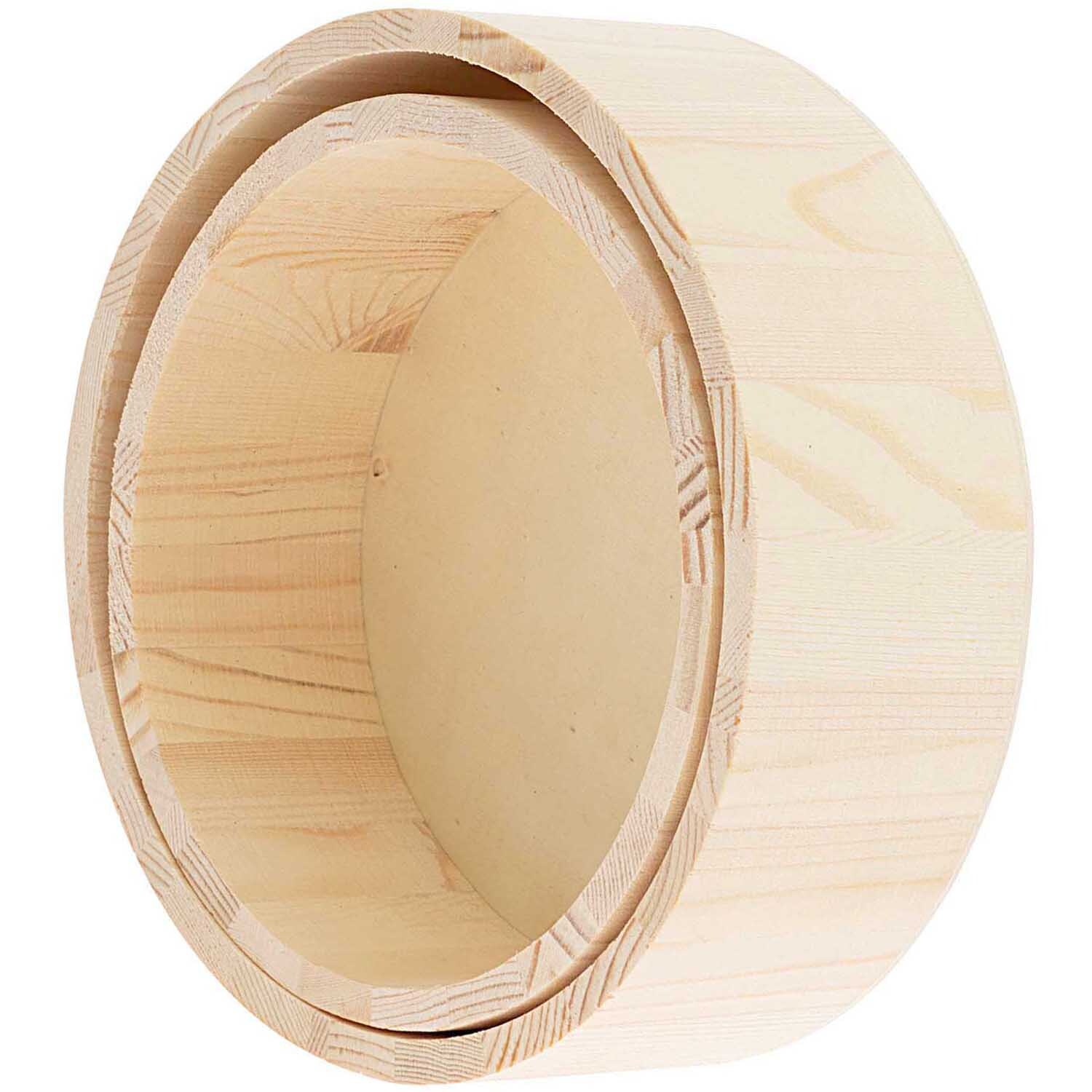Holz-Dekotabletts rund Holz-Dekotabletts rund