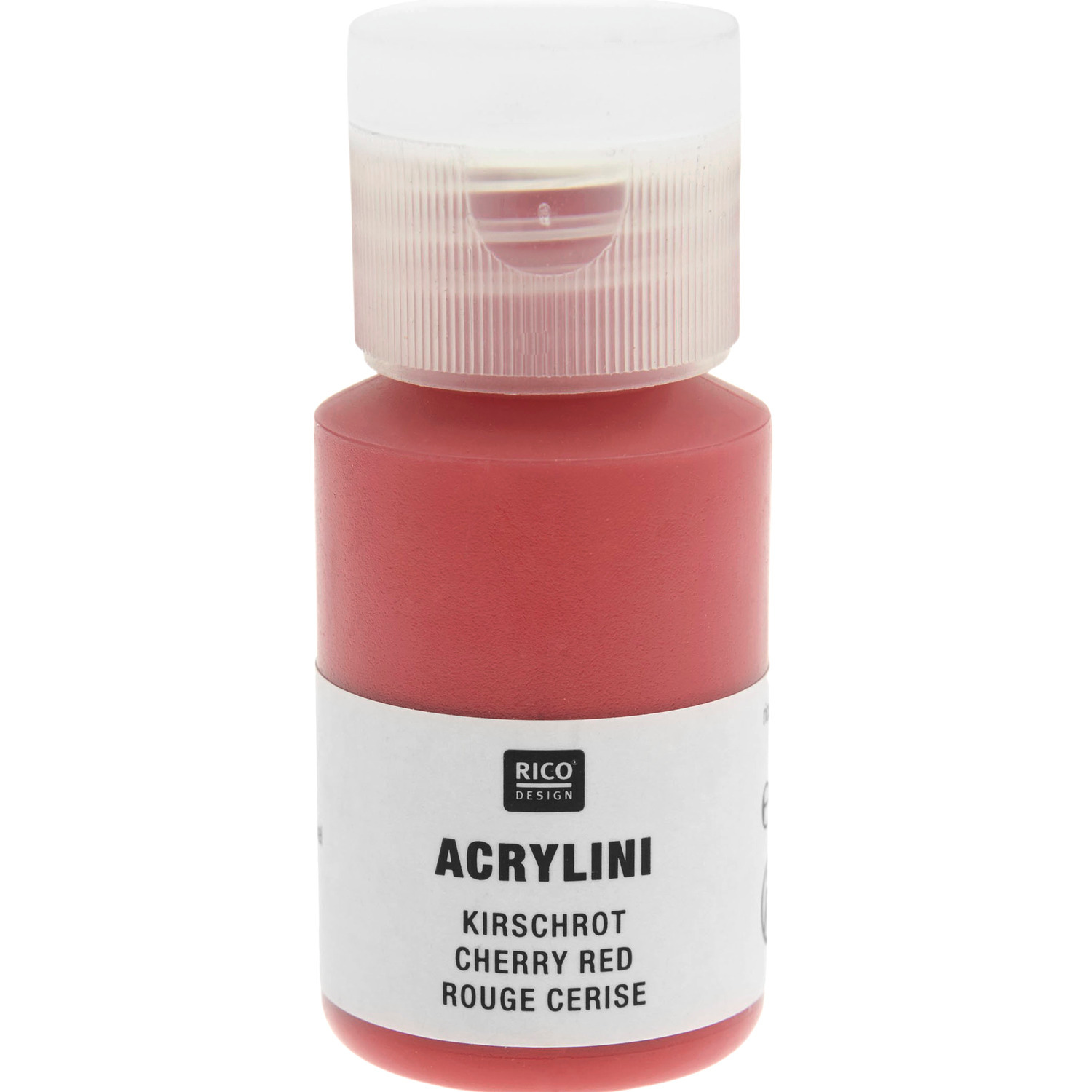 Rico Design Acrylini Acrylfarbe Kirschrot