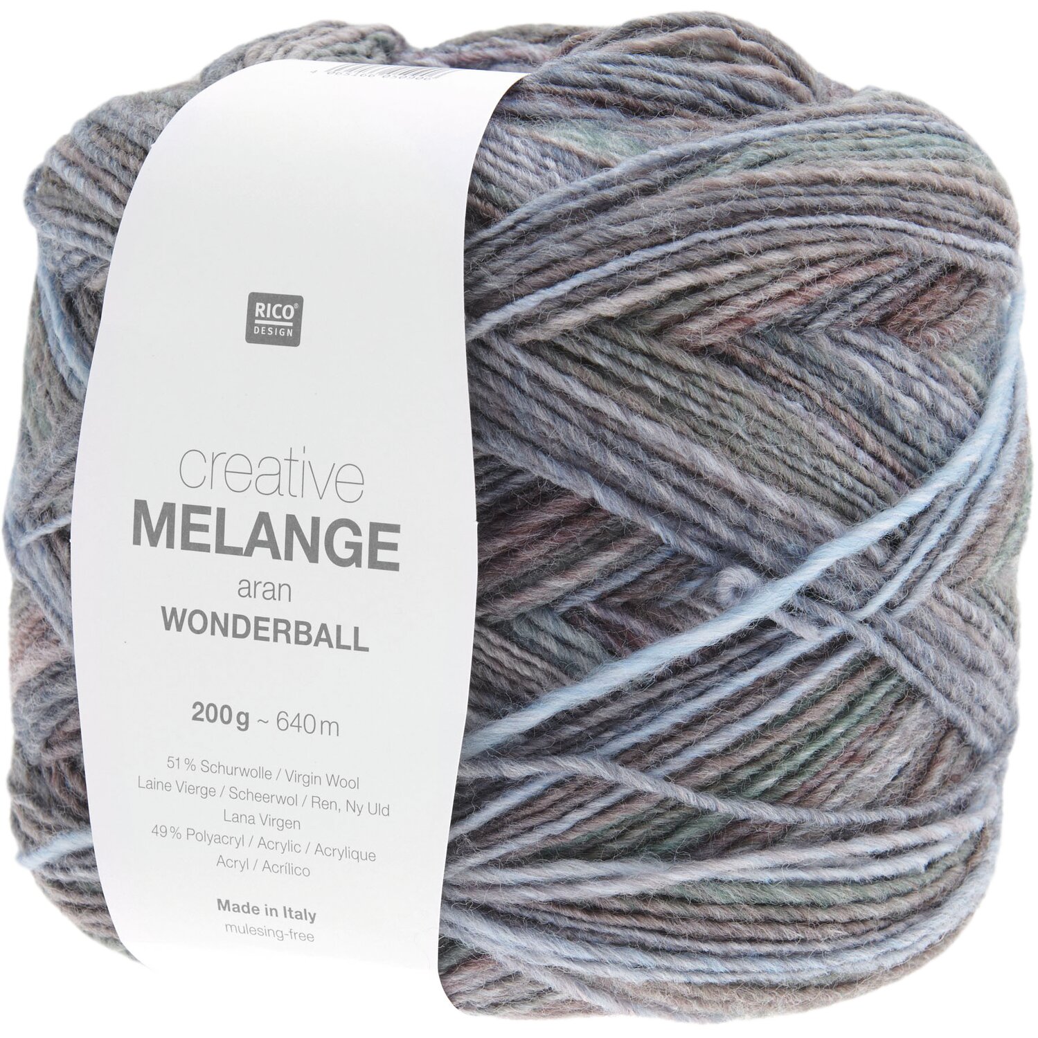 Rico Design Creative Melange aran Wonderball Clouds