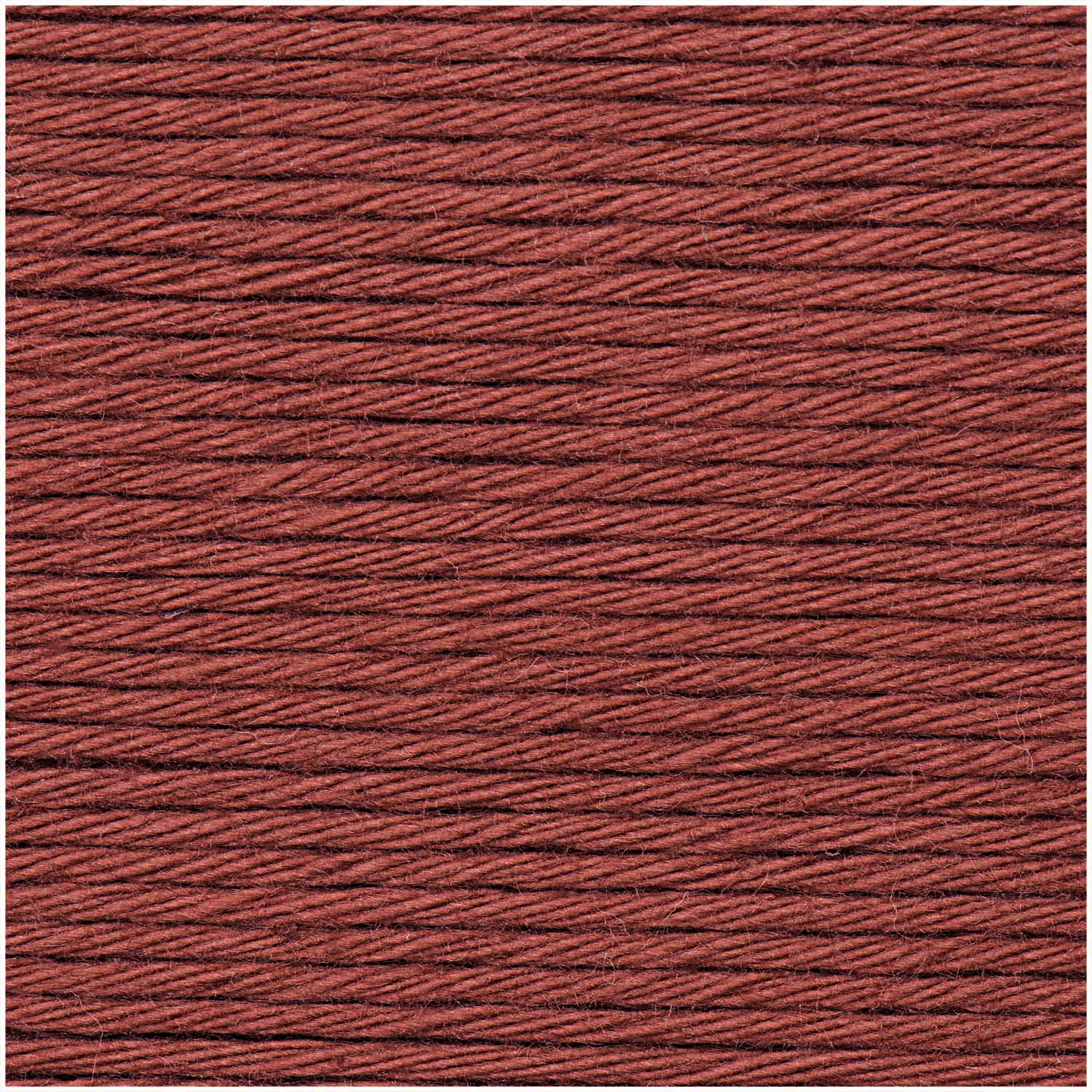 Creative Cotton aran, 50g 85m, in Rost. Hochwertiges Garn von Rico Design, ideal für Strickprojekte.