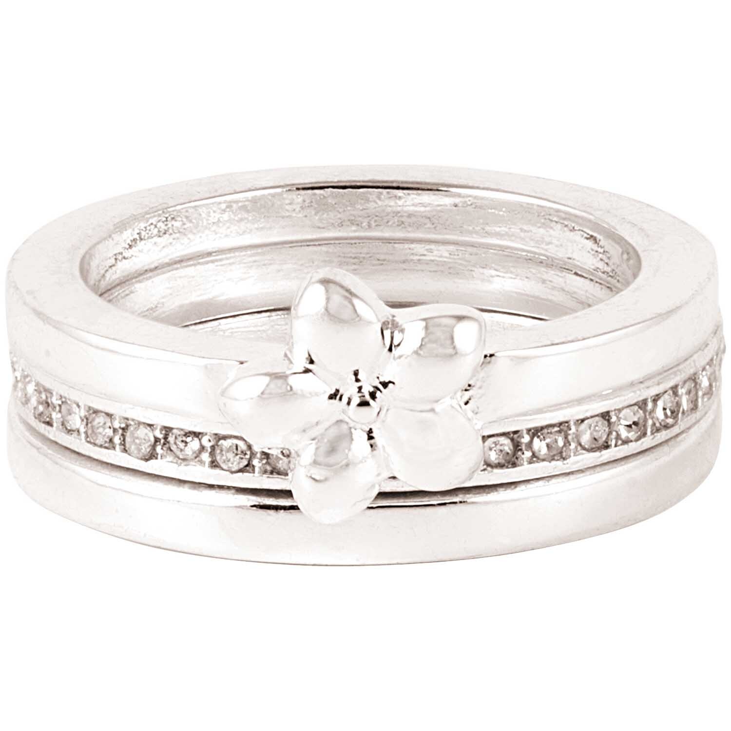 Ring mit Blume 16mm Ring mit Blume 16mm