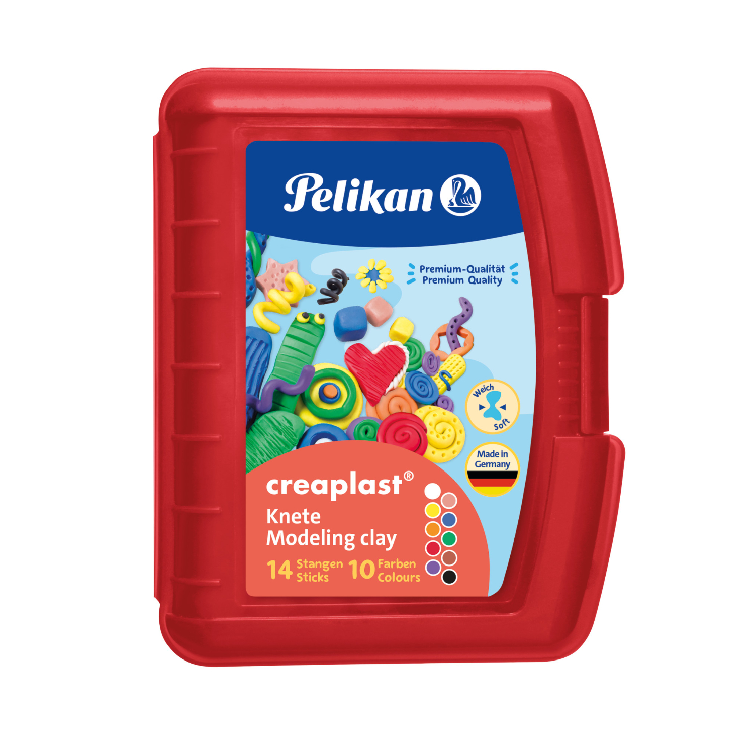 Creaplast Knete rote Box 