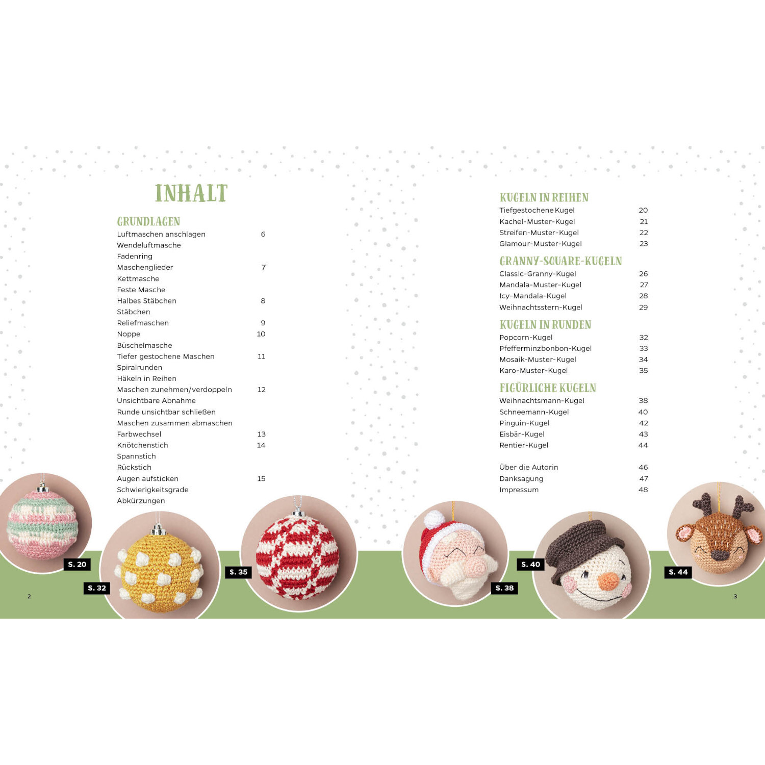 Weihnachtskugeln häkeln von Edition Michael Fischer 