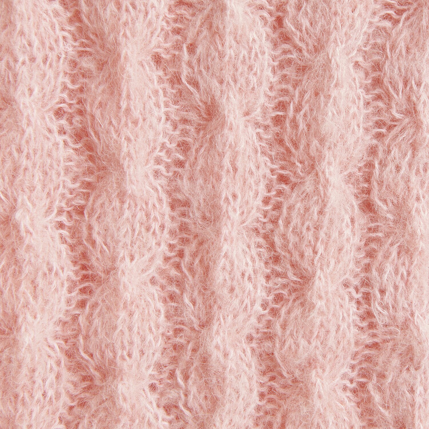 Die Neue Masche No. 13 Herbst von idee. Creativmarkt Luxury Alpaca Cotton Fusion zeigt ein apricotfarbenes Strickmuster mit weicher Textur. Ideal für Herbstmode.