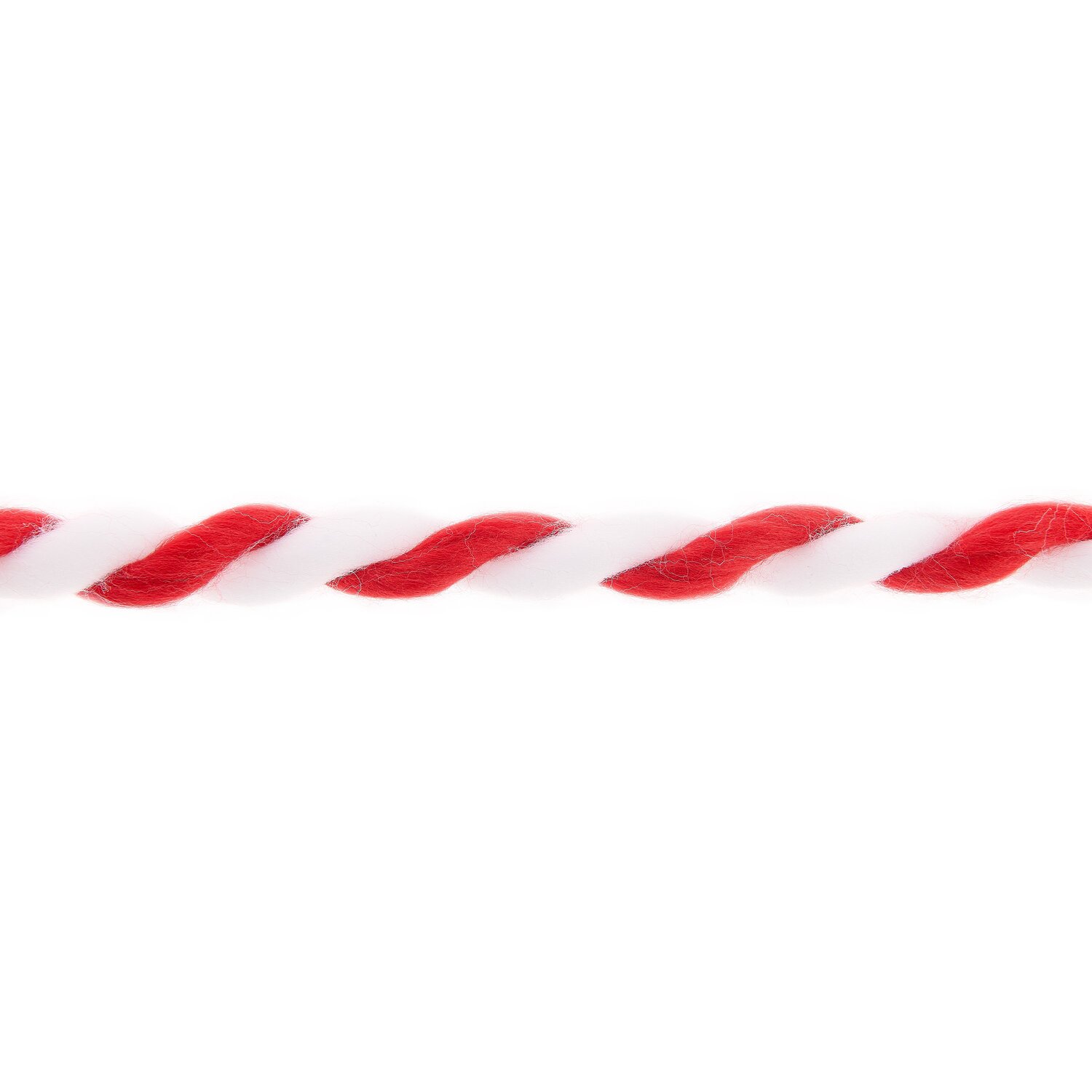 Paper Poetry Kordel Rot-Weiß 10mmx3m von Rico Design