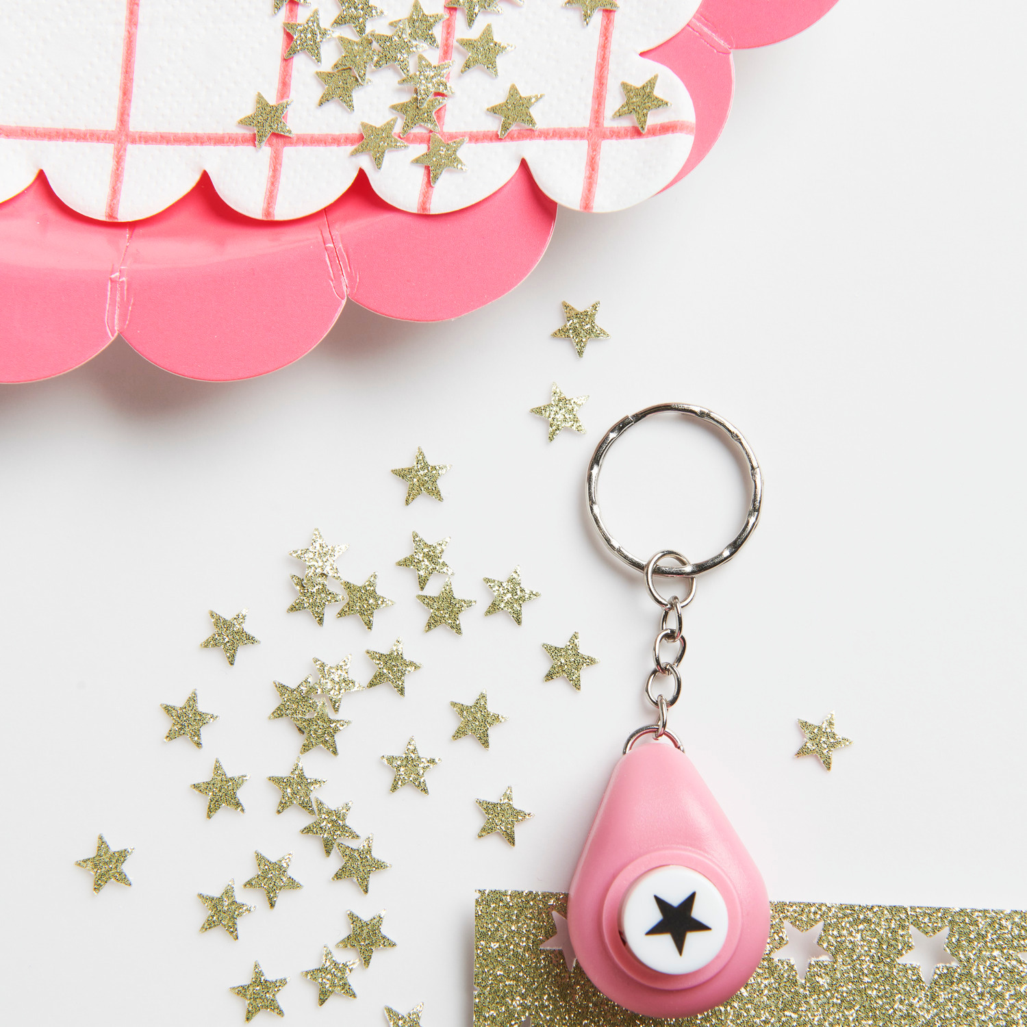 Mini Motivstanzer 1cm Motiv Stern von Rico Design