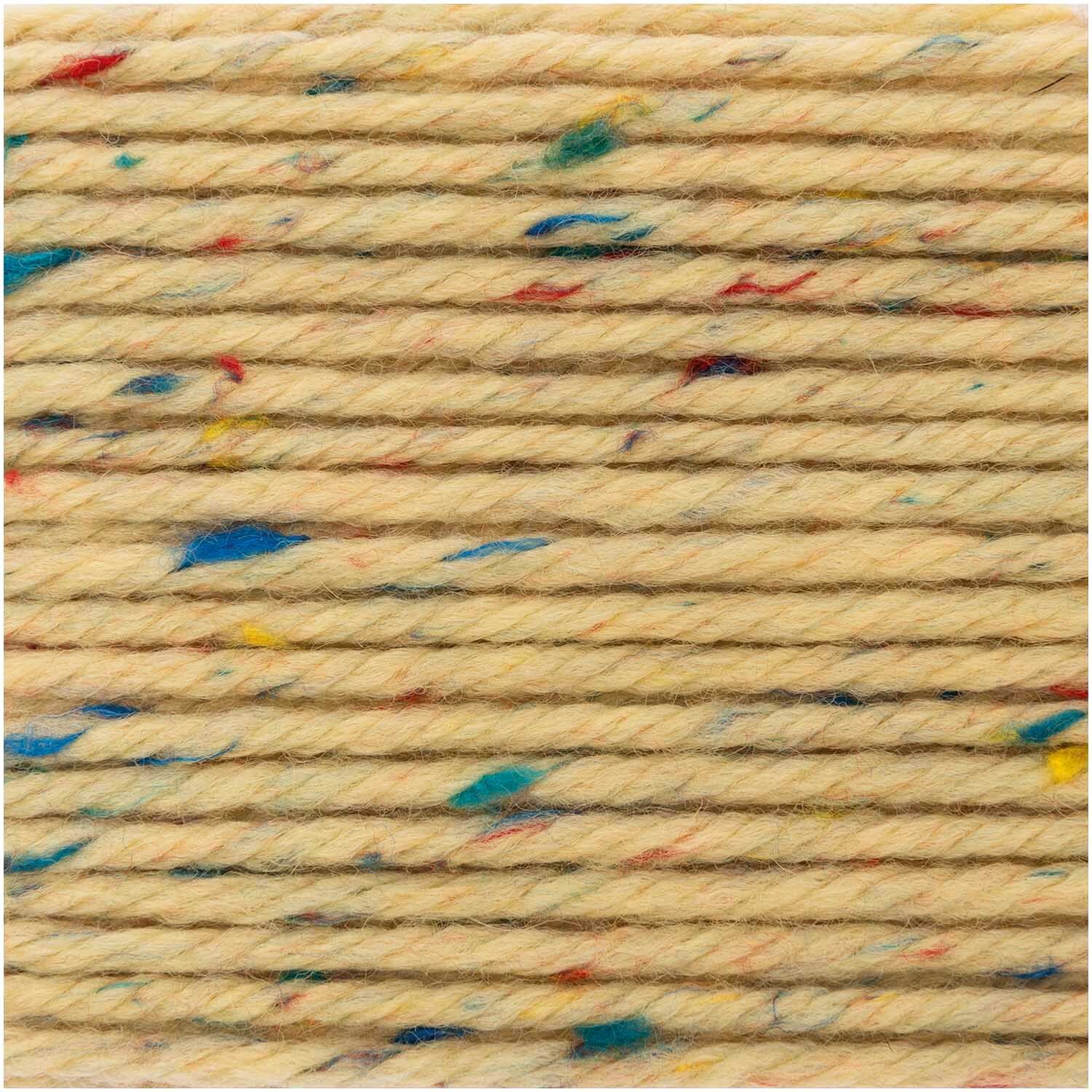 Essentials Mega Wool Tweed chunky 100g 125m Farbe Senf von Rico Design