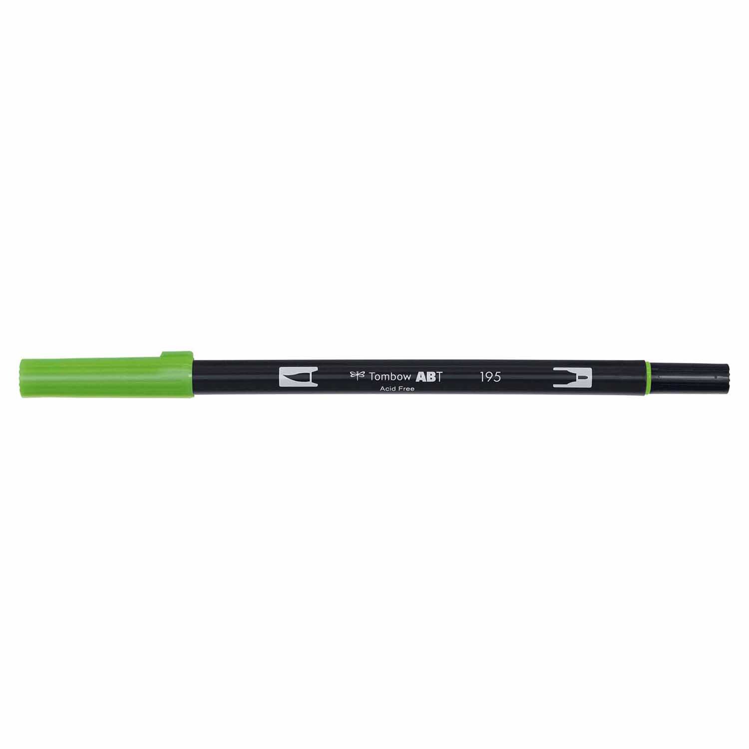 Tombow ABT Dual Brush Pen Light Green 195