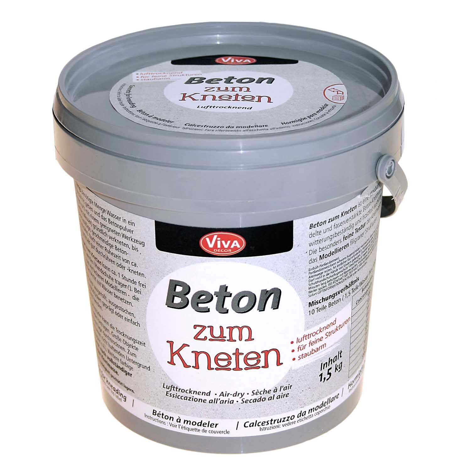 Knetbeton Eimer 1500g