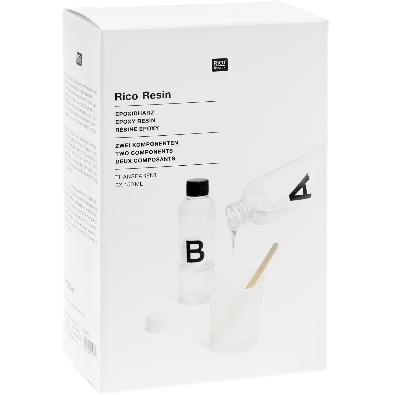 Epoxidharz transparent Inhalt 300ml von Rico Design