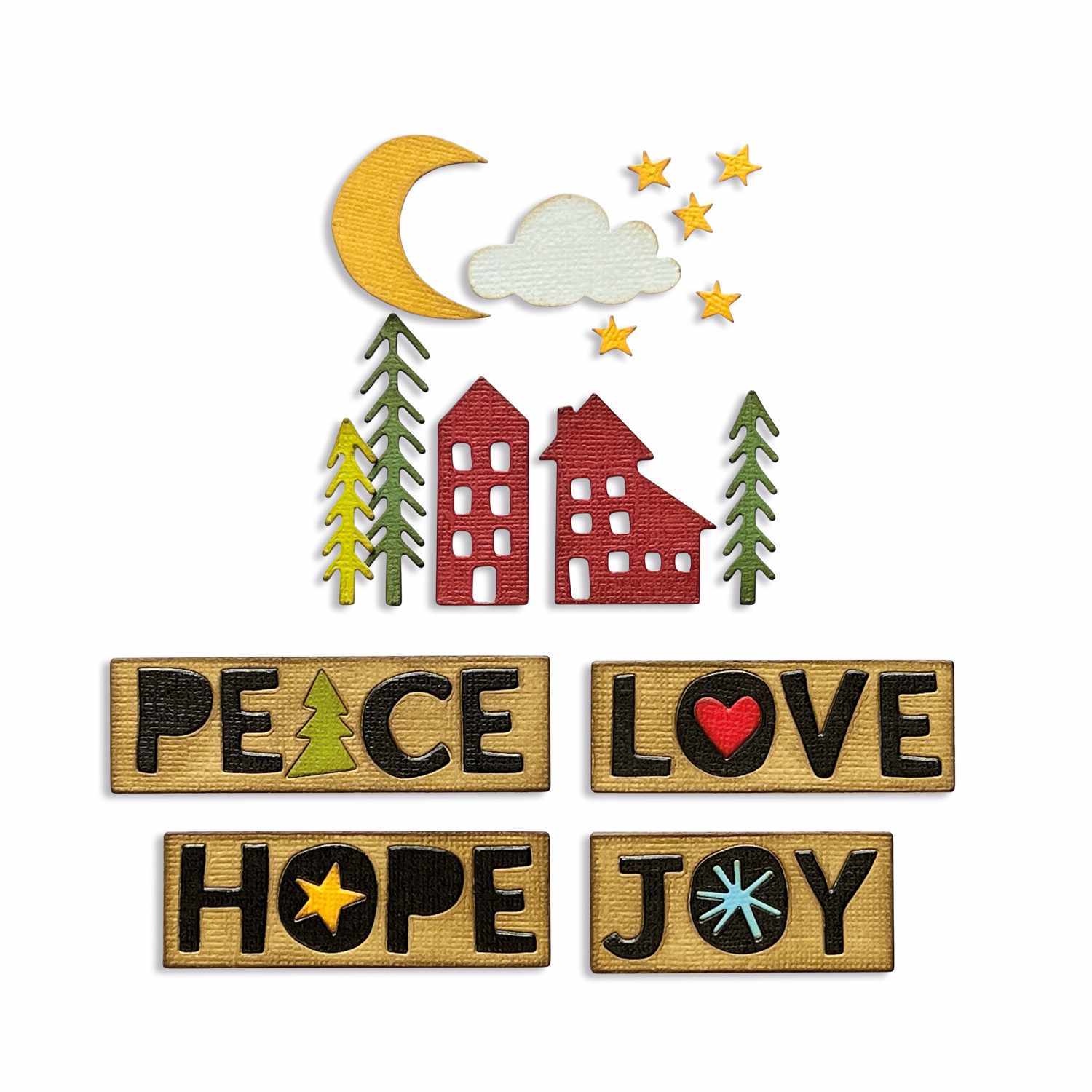 Thinlits Die Set Christmas Cutouts by Tim Holtz Thinlits Die Set Christmas Cutouts by Tim Holtz