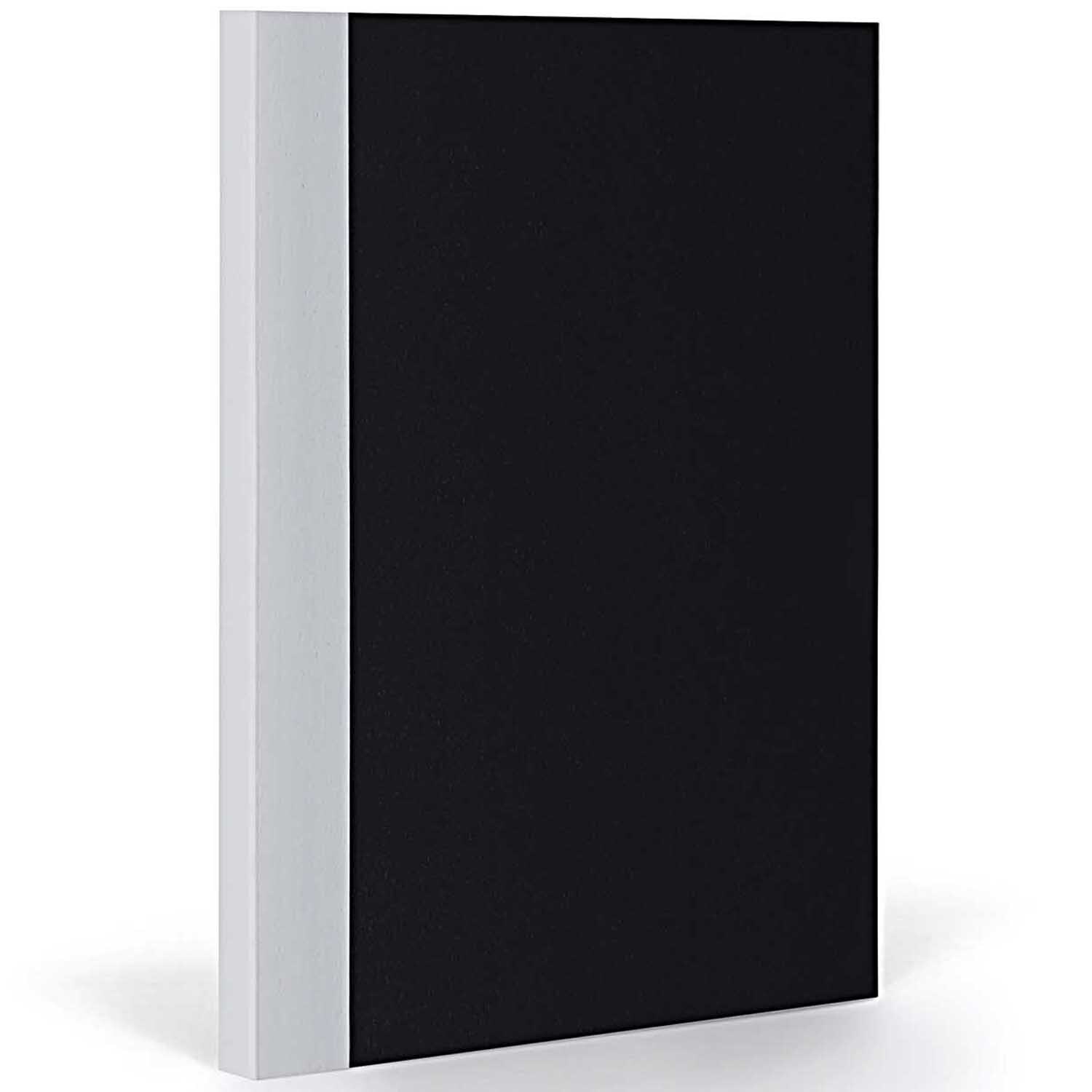Notizbuch XL kariert black-coolgrey