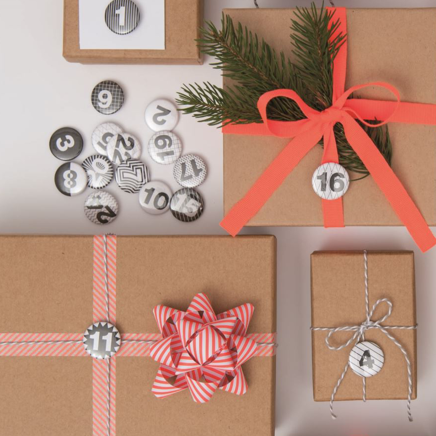 Weihnachten  Adventskalender Zahlen