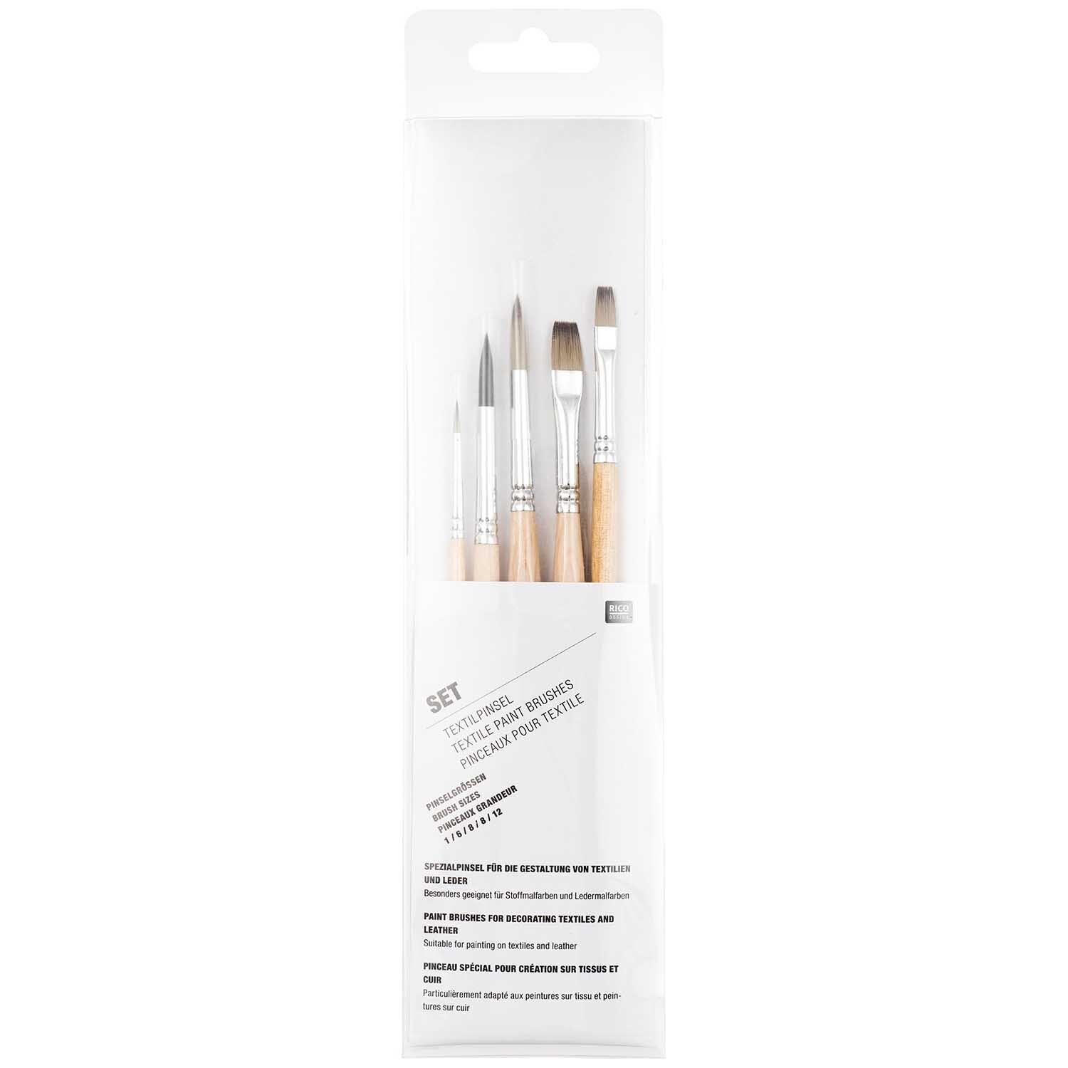 Textilpinselset