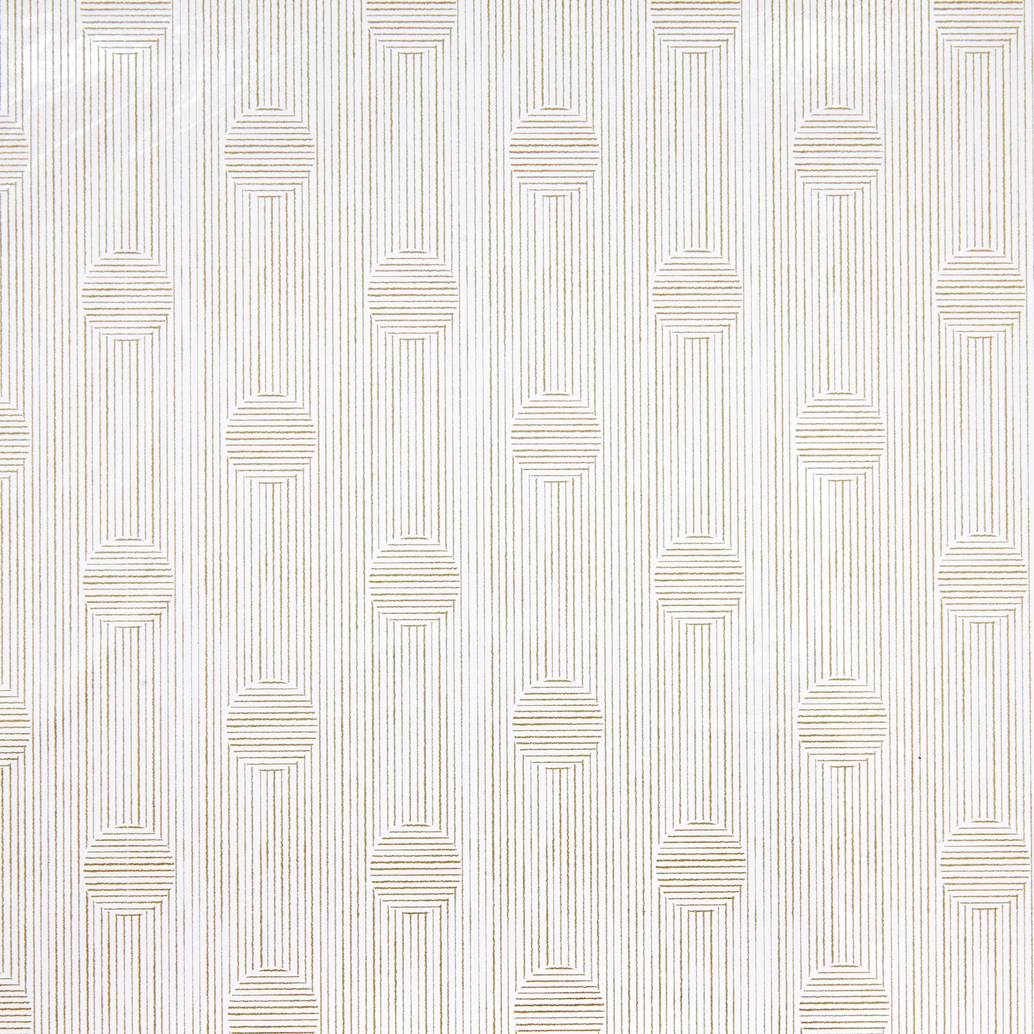 Paper Poetry Geschenkfolie Struktur mit geometrischem Muster in Beige von Rico Design, 0,7x2m.