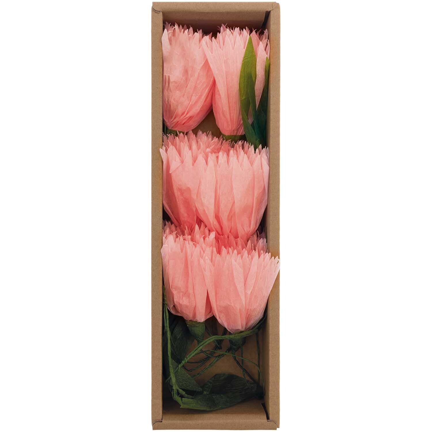 Papierblumen Girlande pink 180 cm von Rico Design