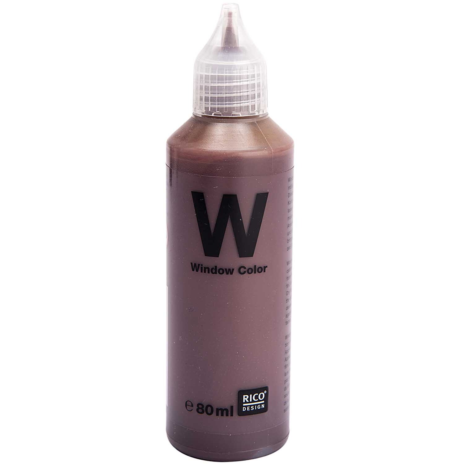 Rico Design Window Color transparent 80ml Umbra