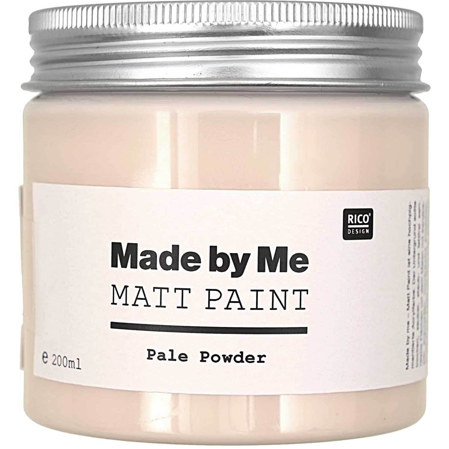 Matt Paint 200ml Farbe Pale Powder von Rico Design Matt Paint 200ml Farbe Pale Powder von Rico Design