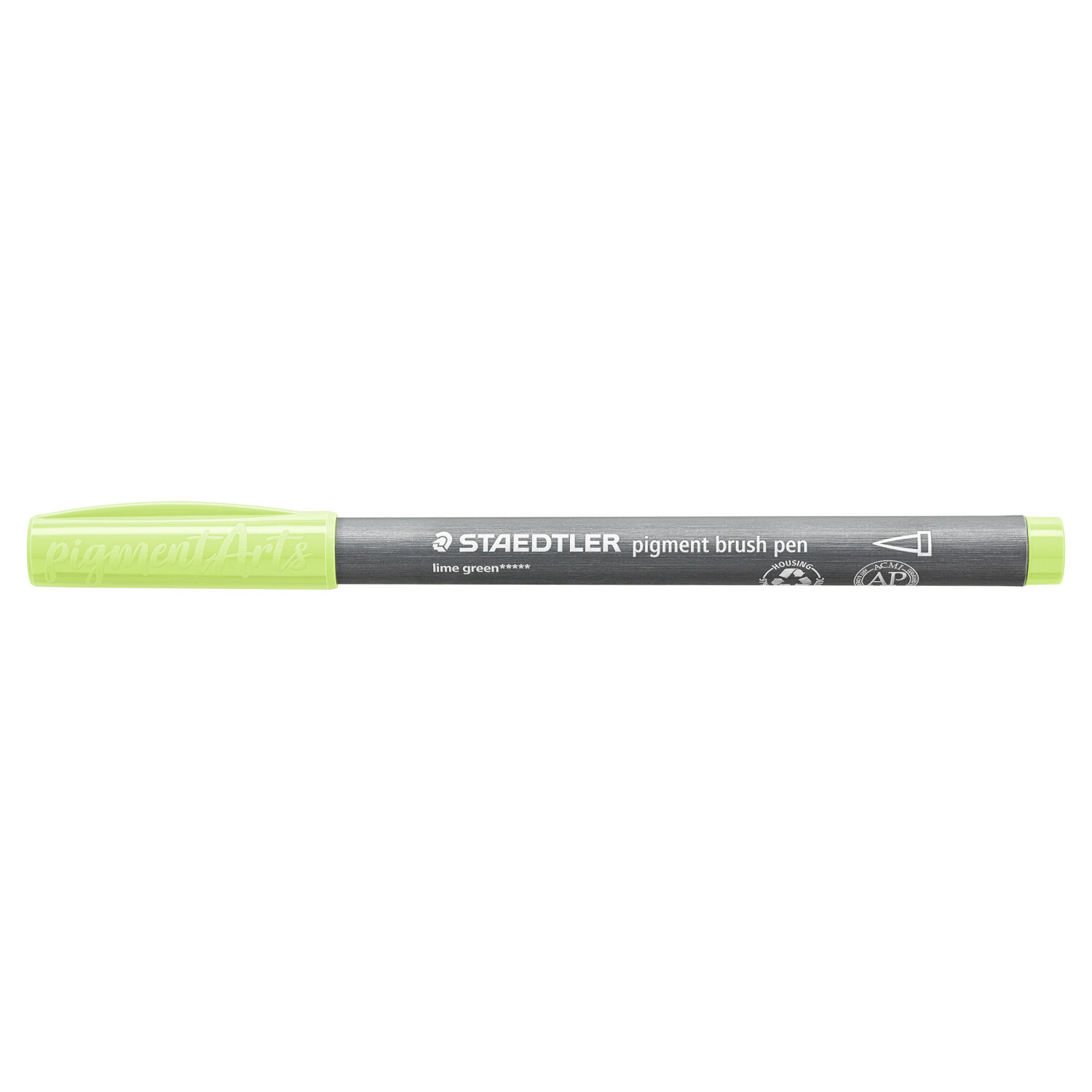 Staedtler Pigment Brush Pen Limonengrün