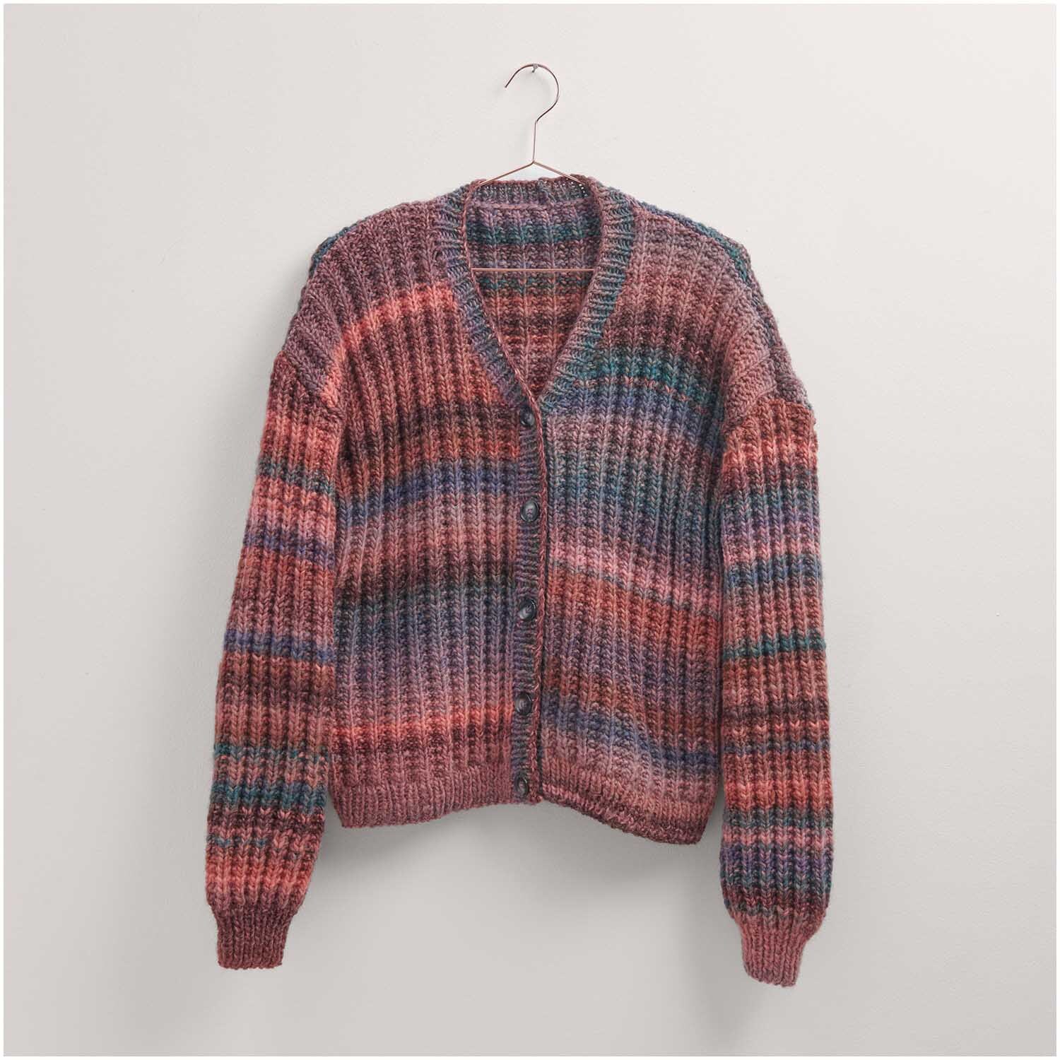 Strickset Jacke Modell 19 aus Lovewool Nr. 17